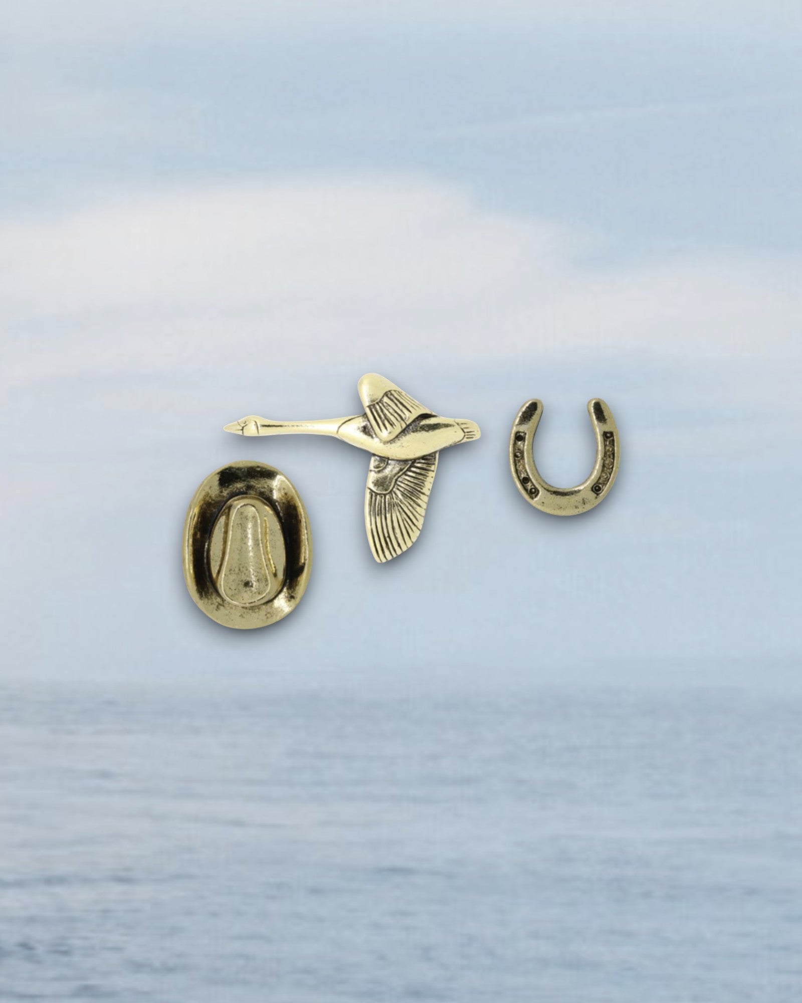 John Wayne Wild Goose Pins – Set of 3