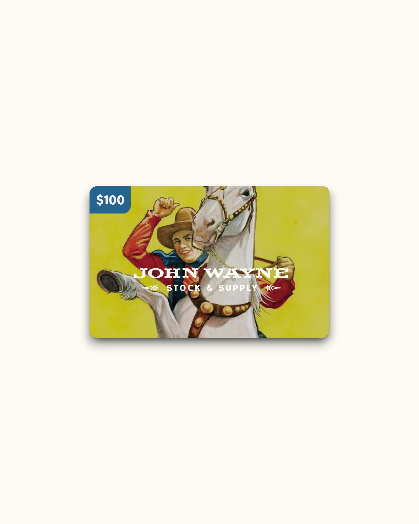 John Wayne Gift Card