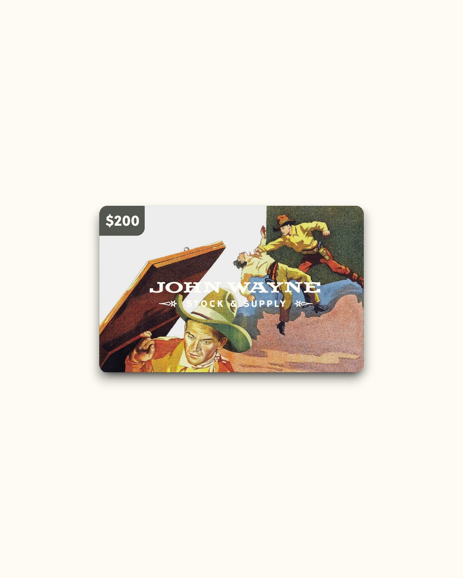 John Wayne Gift Card
