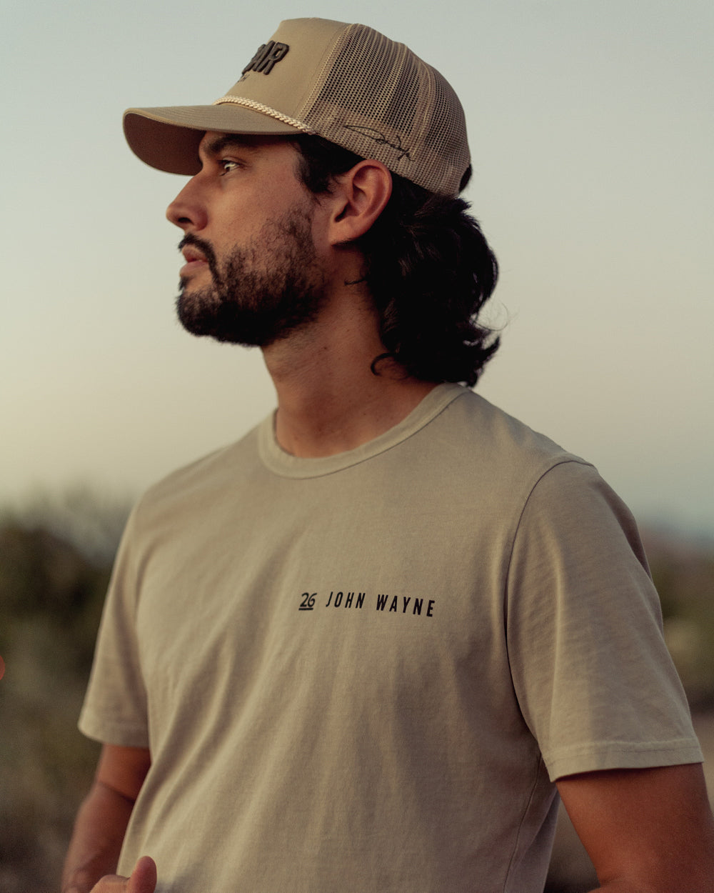 26 Bar John Wayne Ranch Rope Trucker Hat