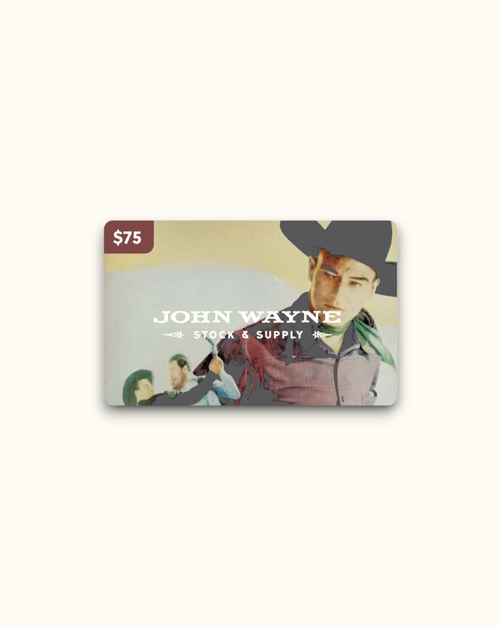 John Wayne Gift Card