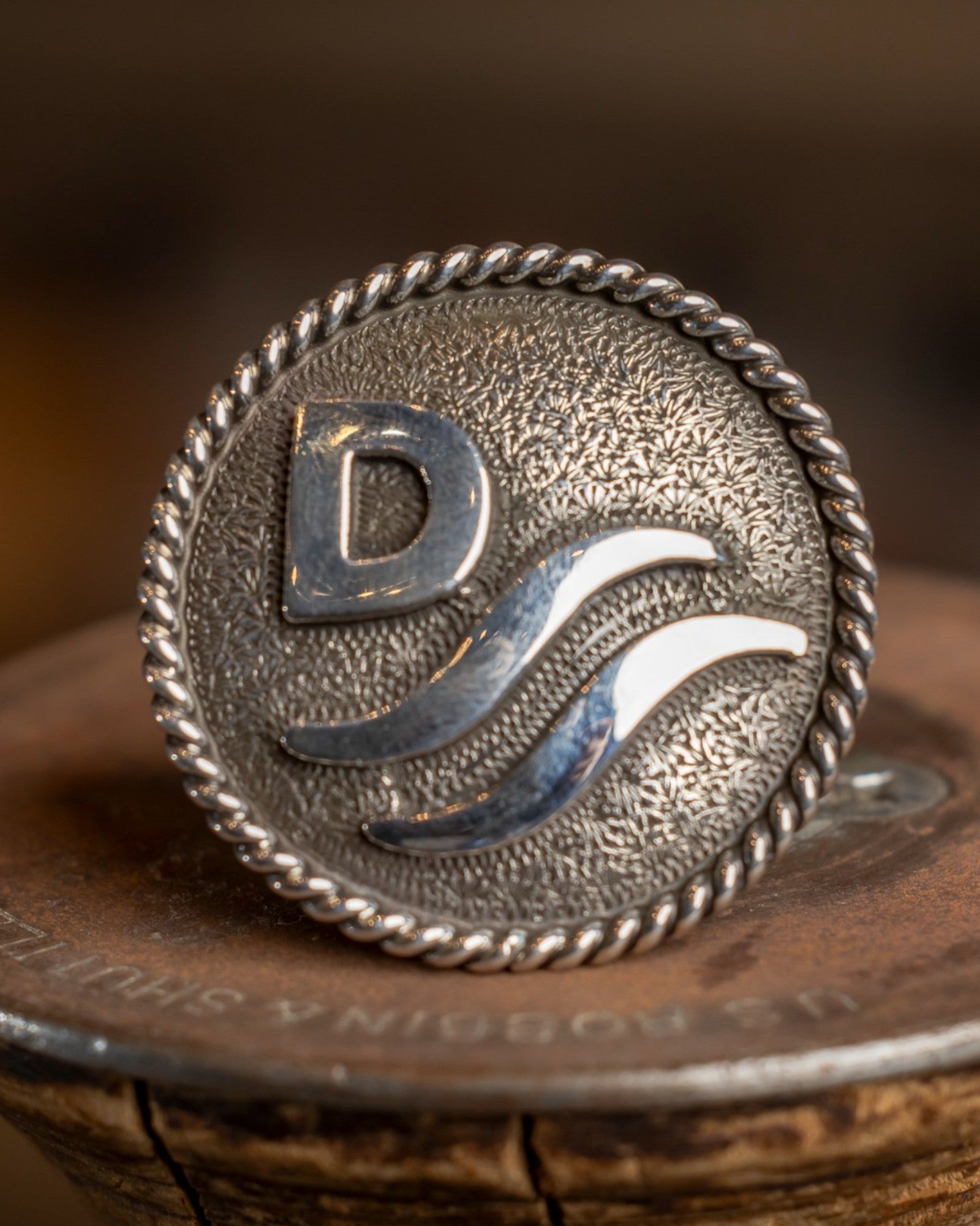 Bohlin Red River Scarf Slide Sterling Silver