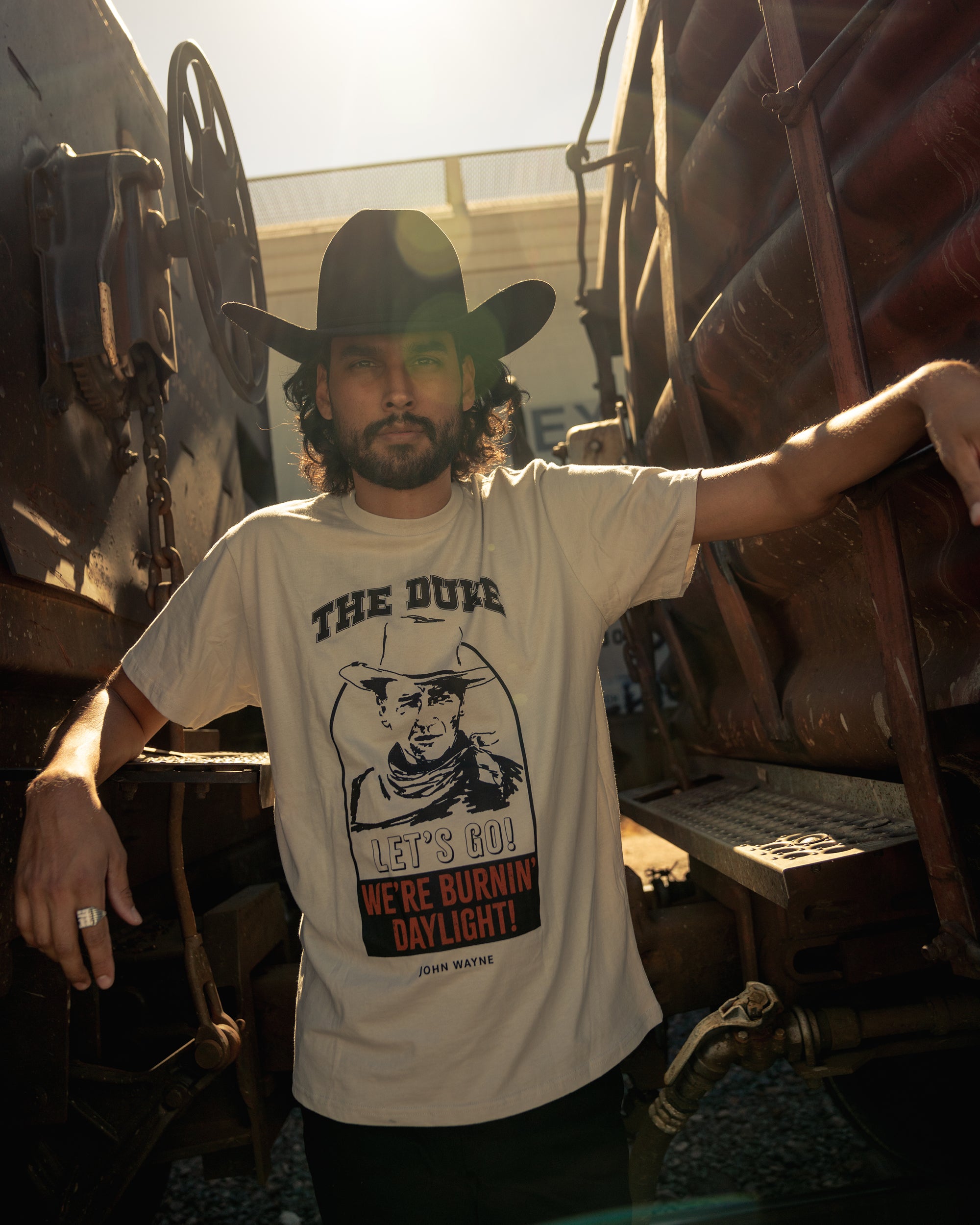 The Duke Let's Go Tee - Silver