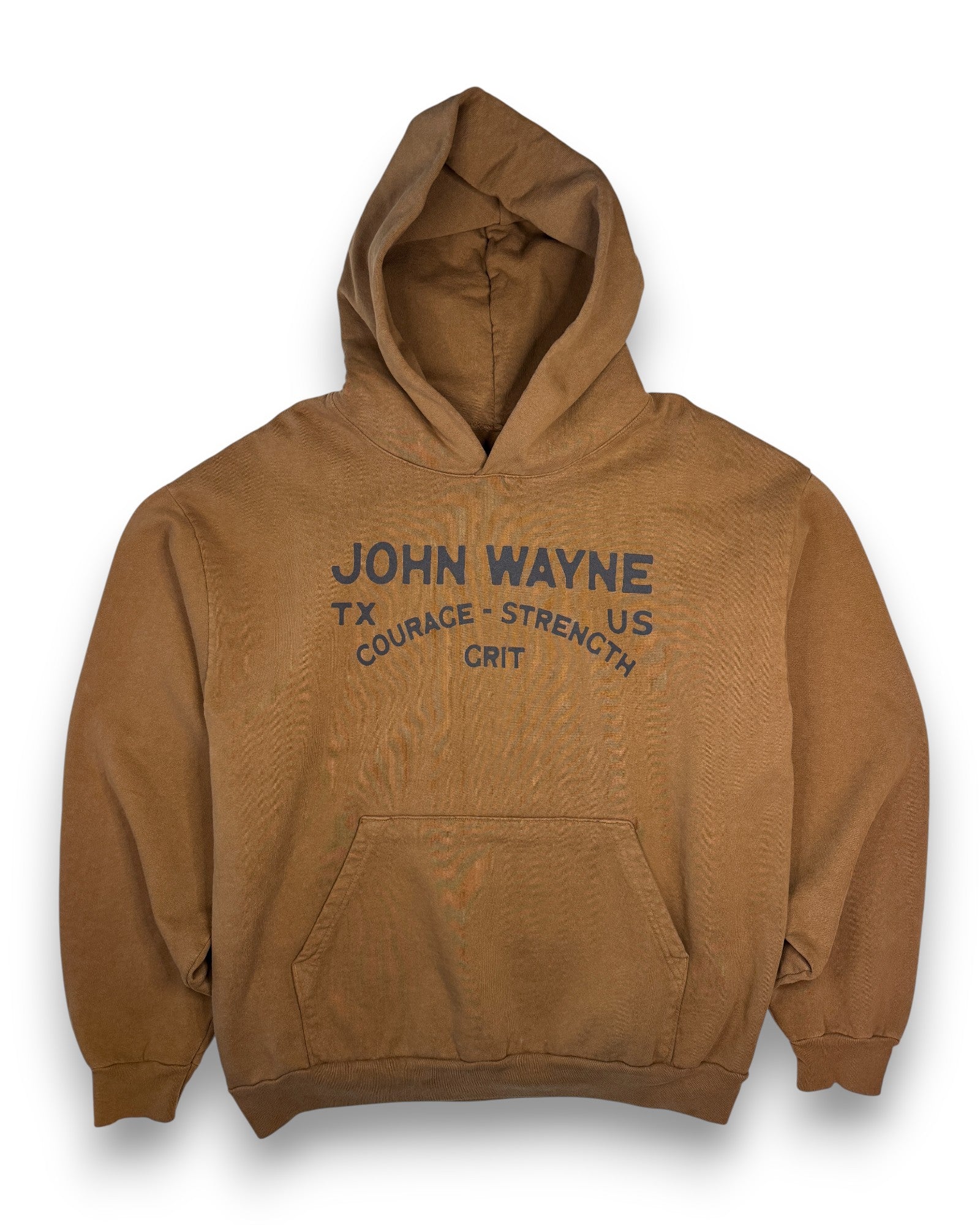 Courage Strength Grit Hoodie - Russet