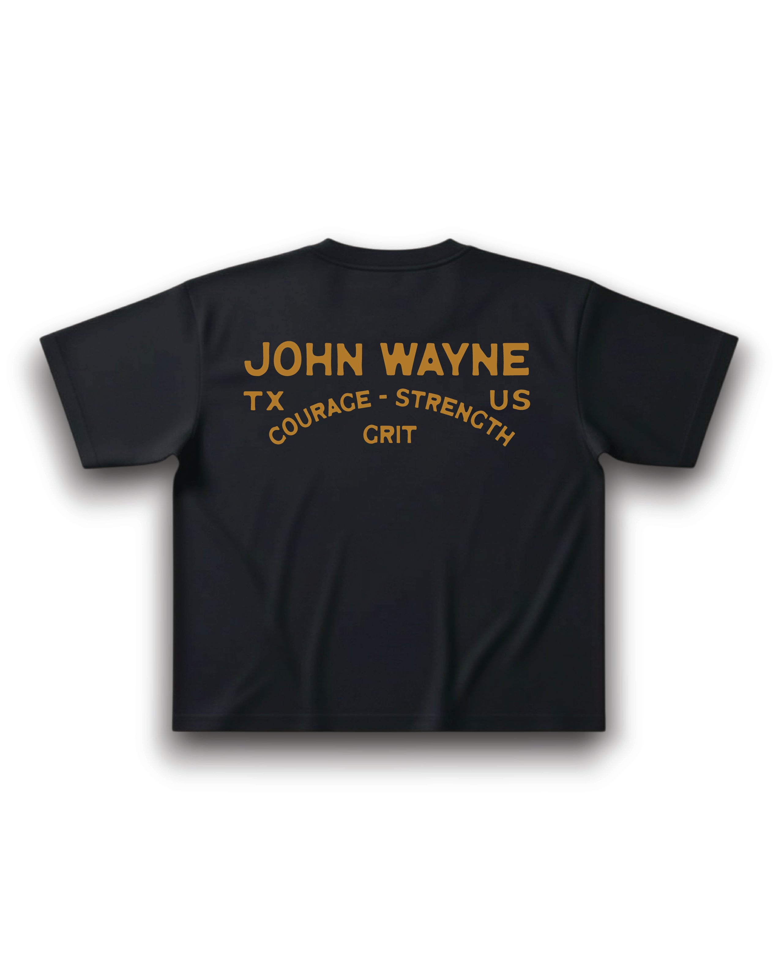 Courage Strength Grit Women's Tee - Black