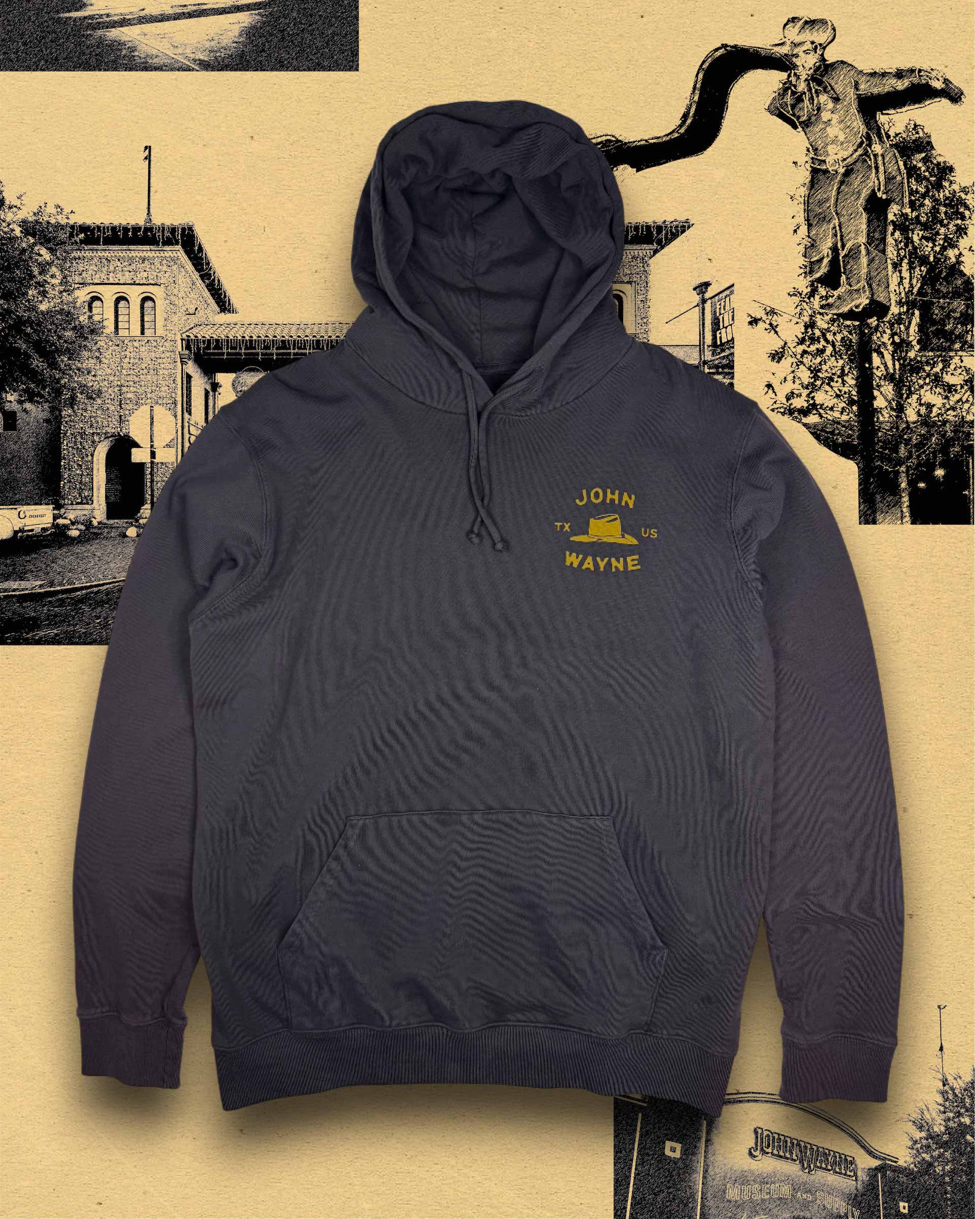 Fort Worth Hoodie - Vintage Black