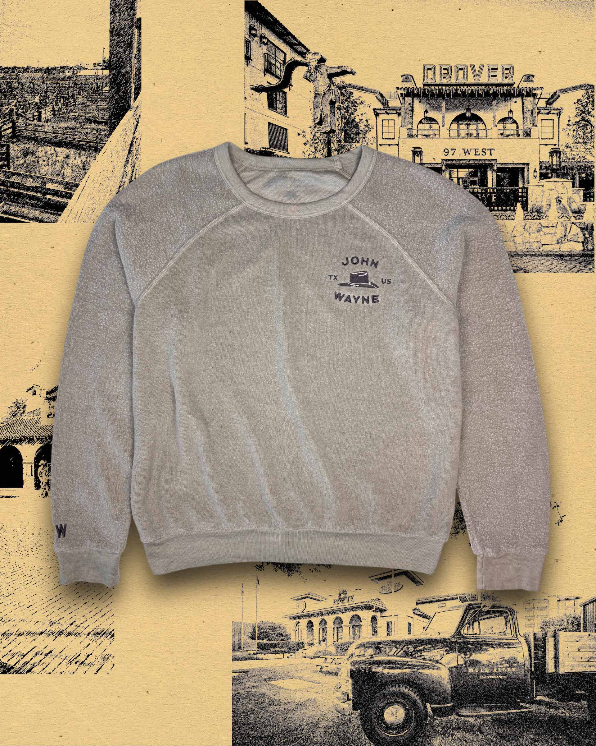 Fort Worth Women's Crewneck - Cement
