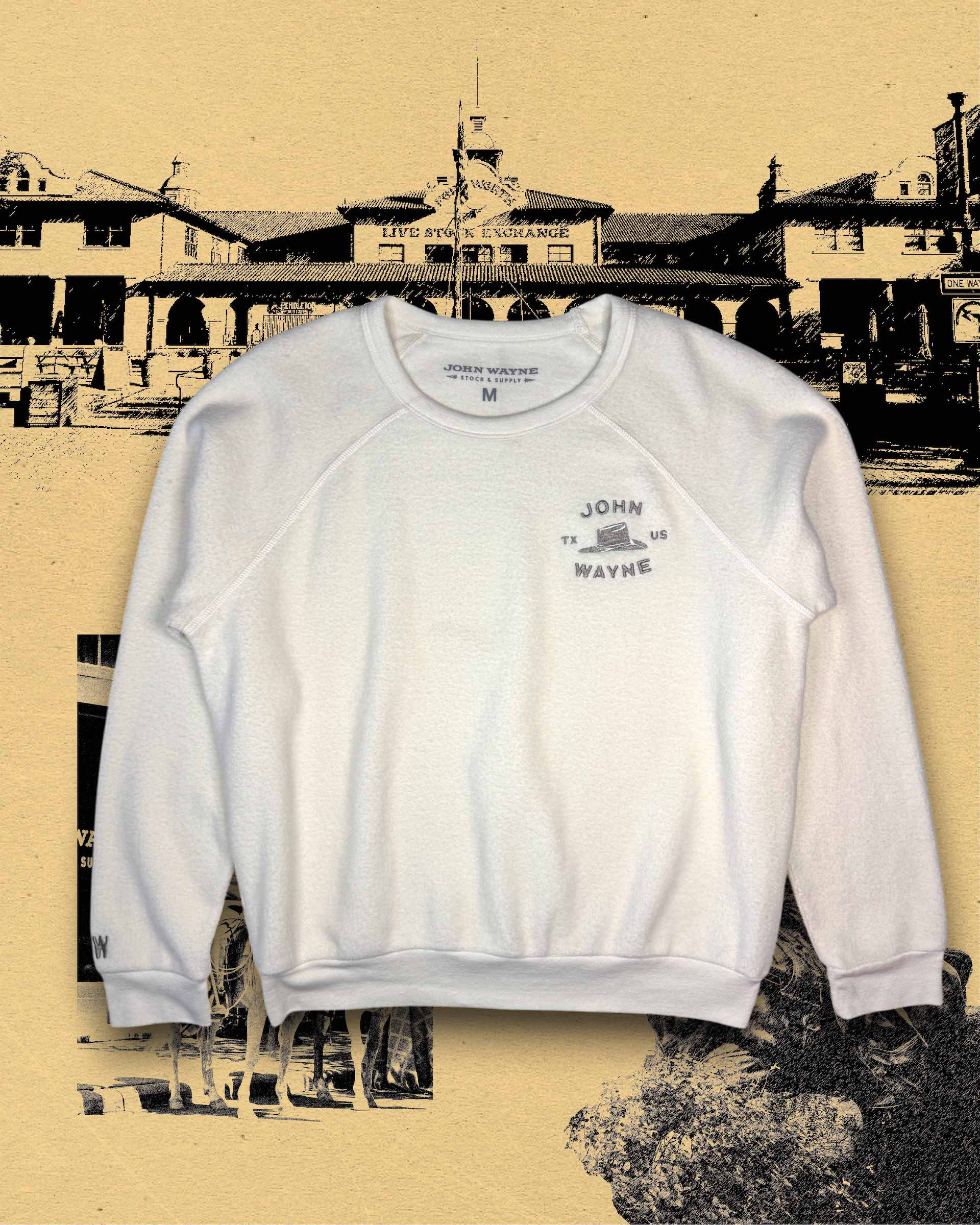 Fort Worth Women's Crewneck - Cream