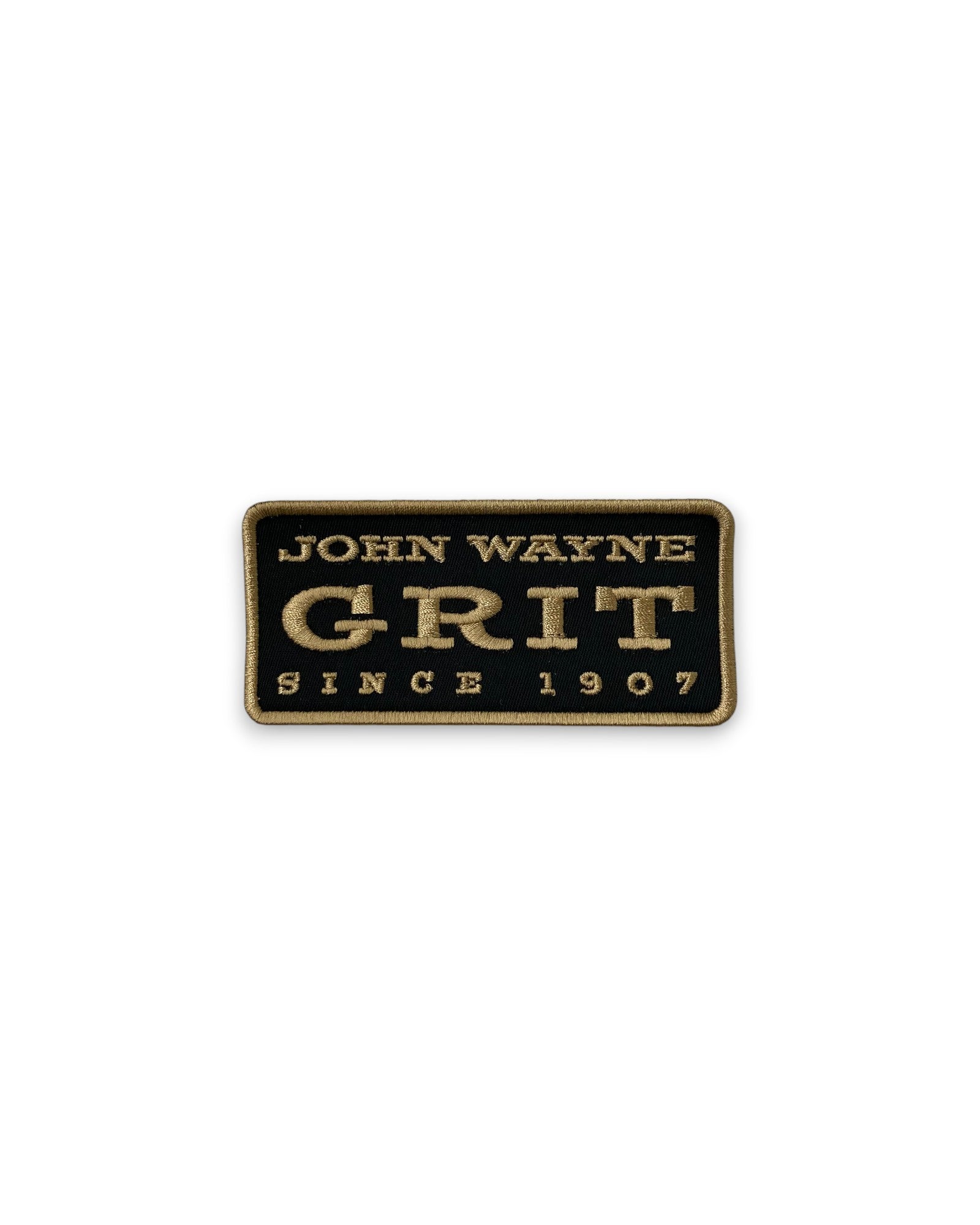 GRIT Patch - Black/Tan