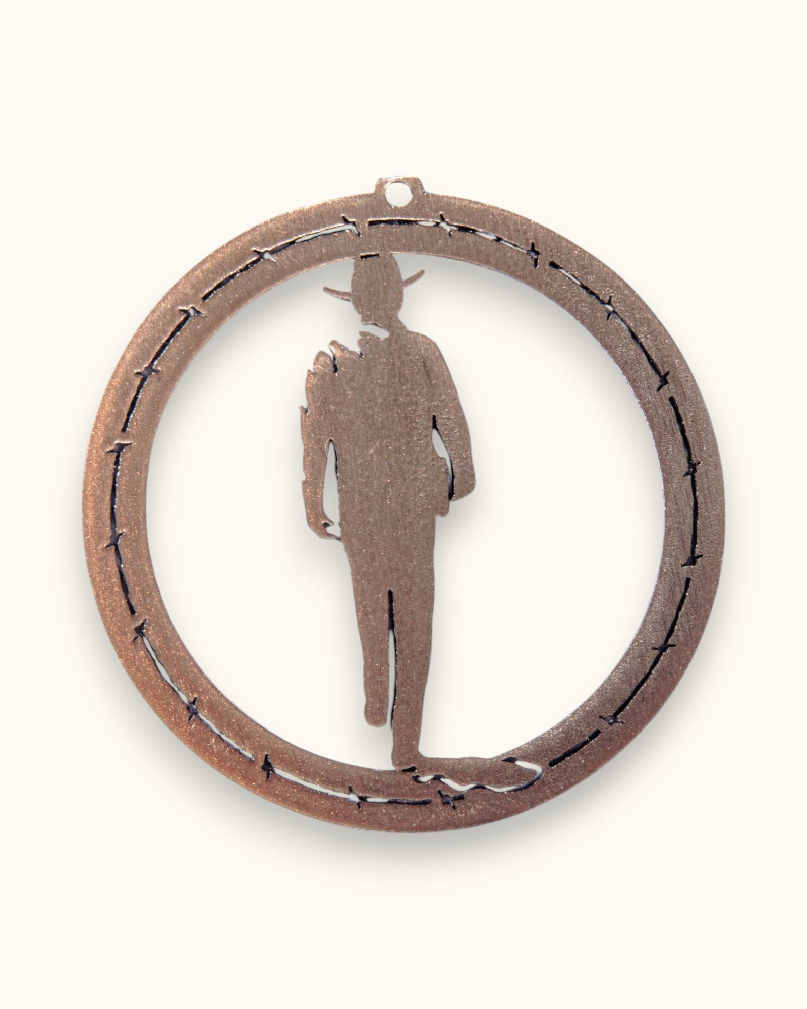 JW Silhouette Iron Ornament