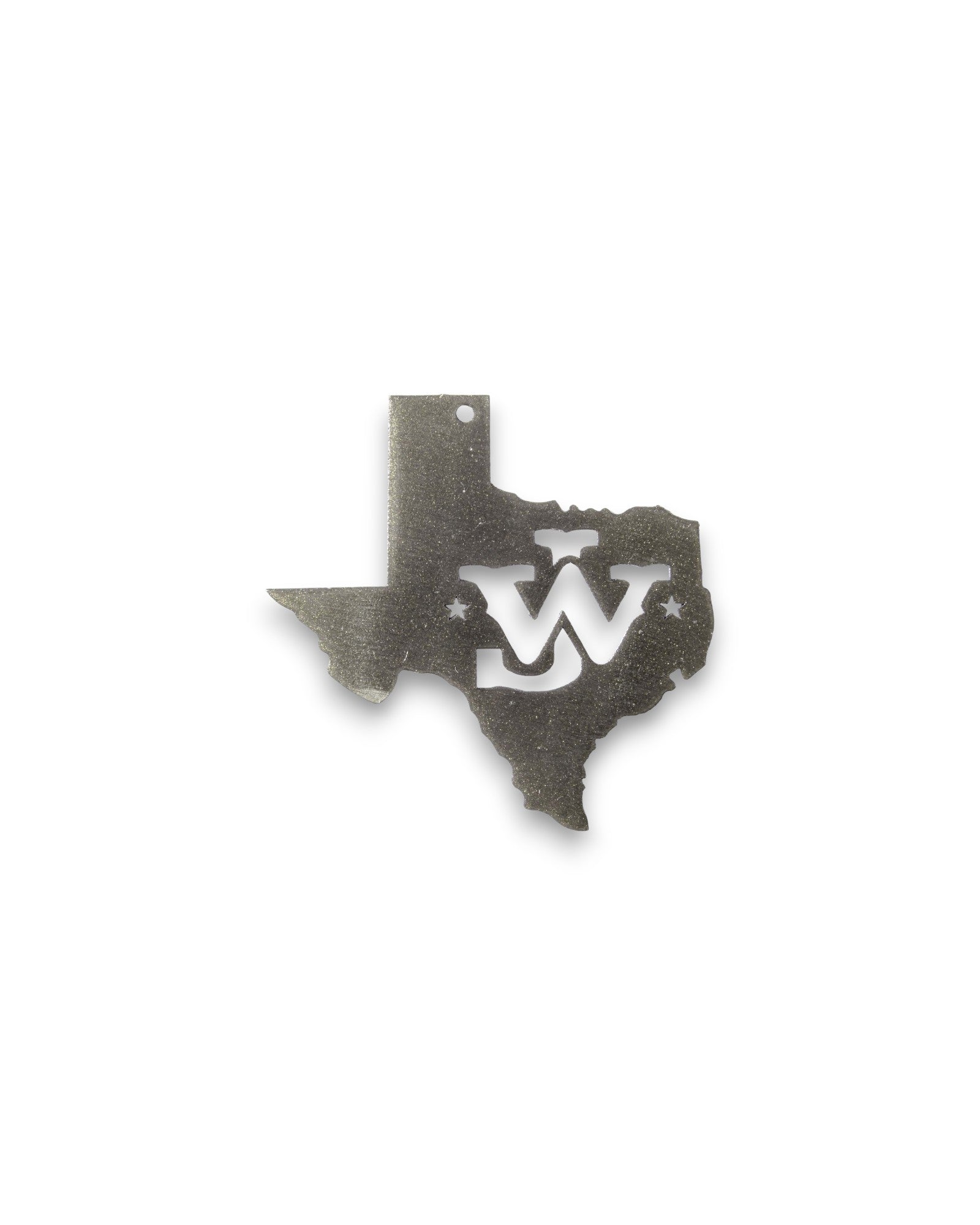 JW Texas Ornament - Matte Clear