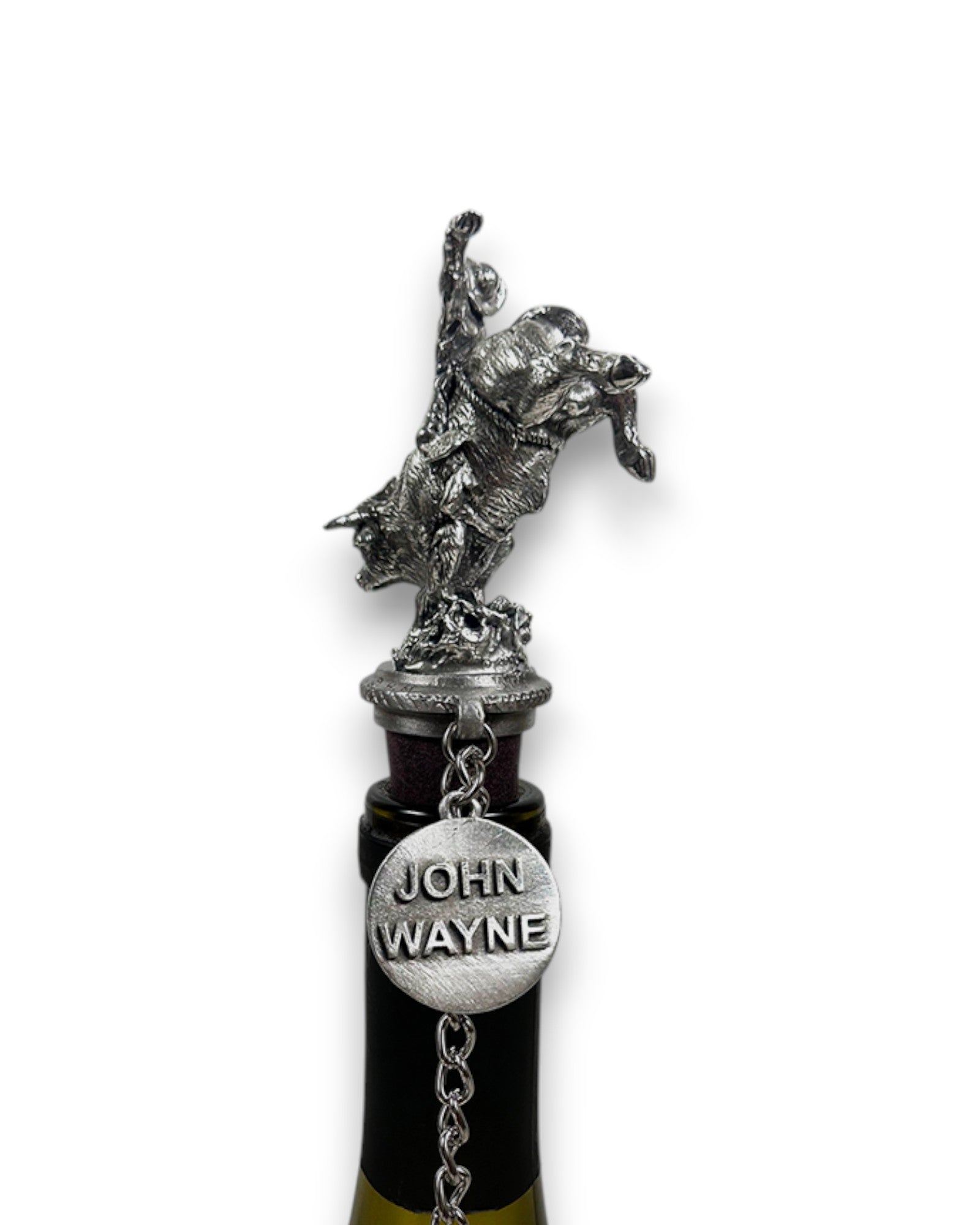 Bull Rider Bottle Stopper