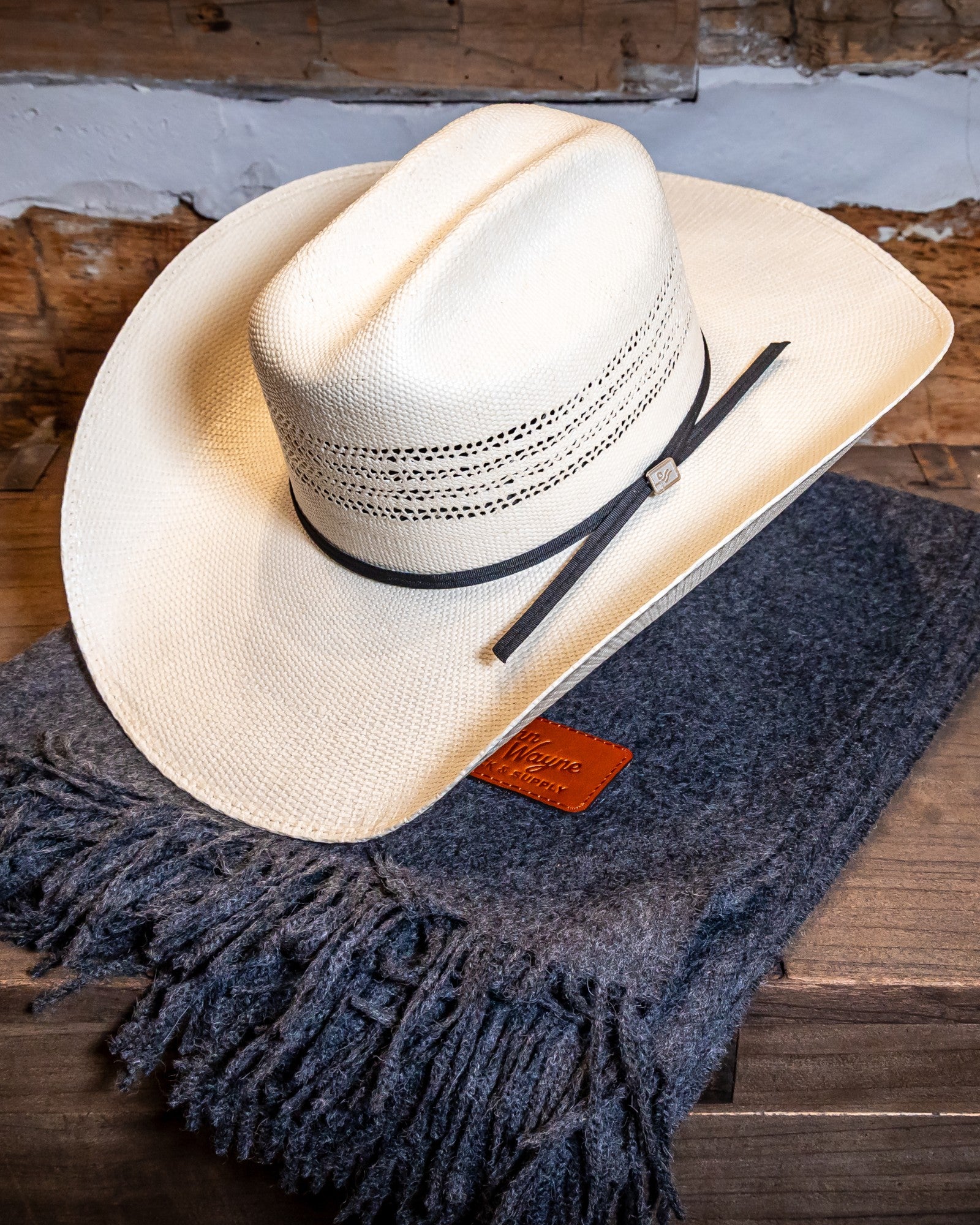 Cattleman Straw Hat - Natural
