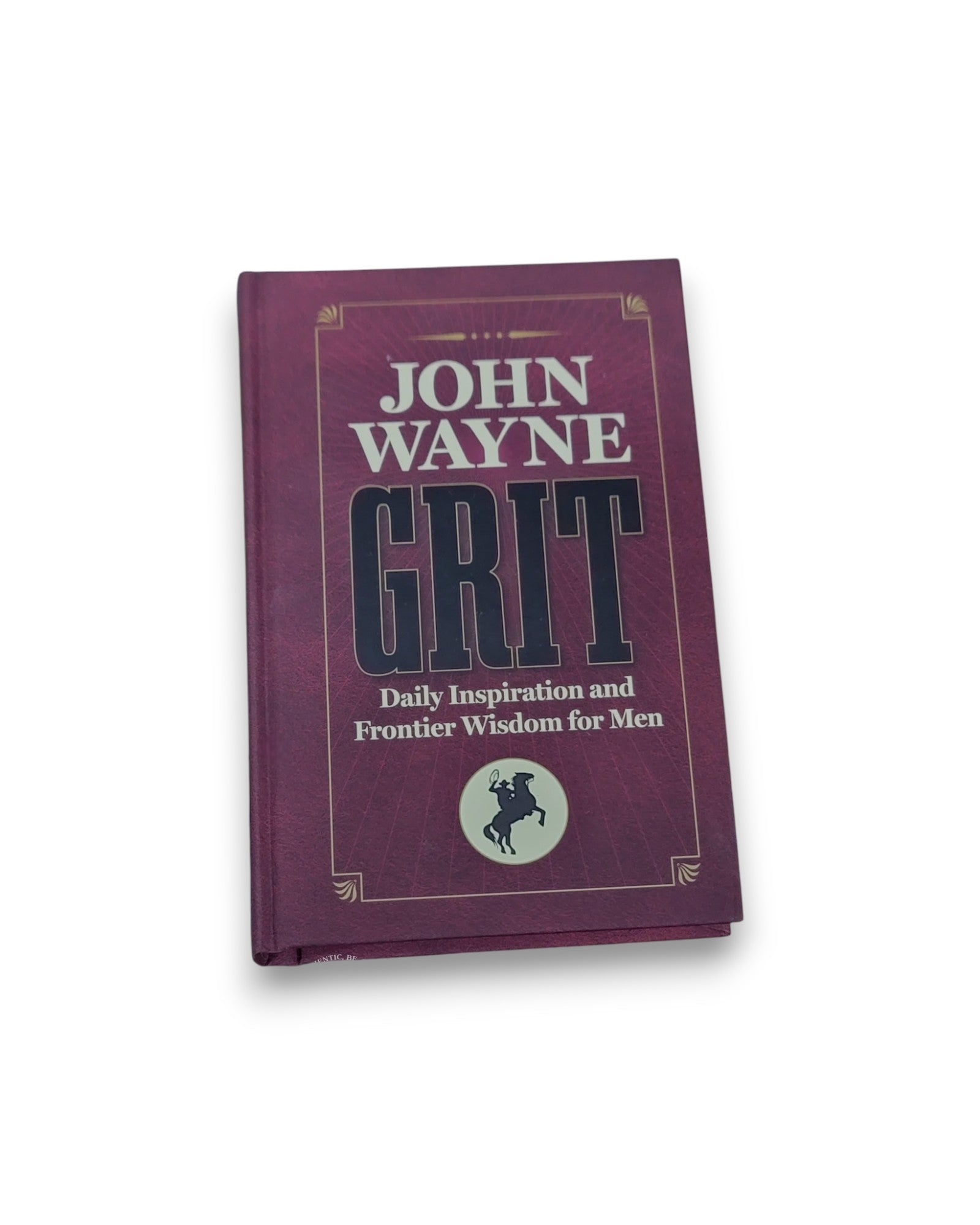 John Wayne GRIT Book