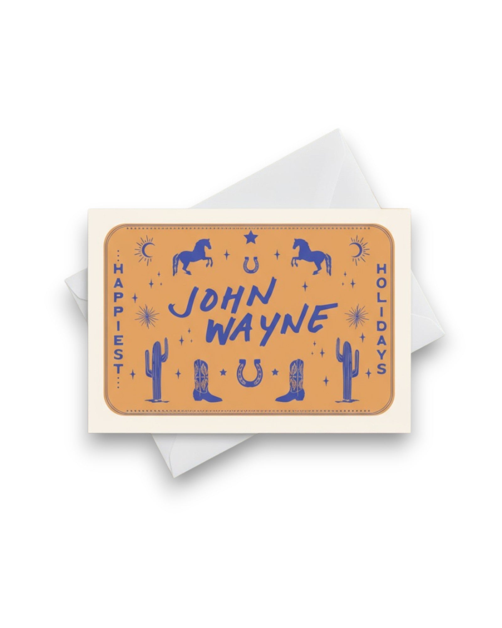 John Wayne Holiday Card – Happiest Holidays