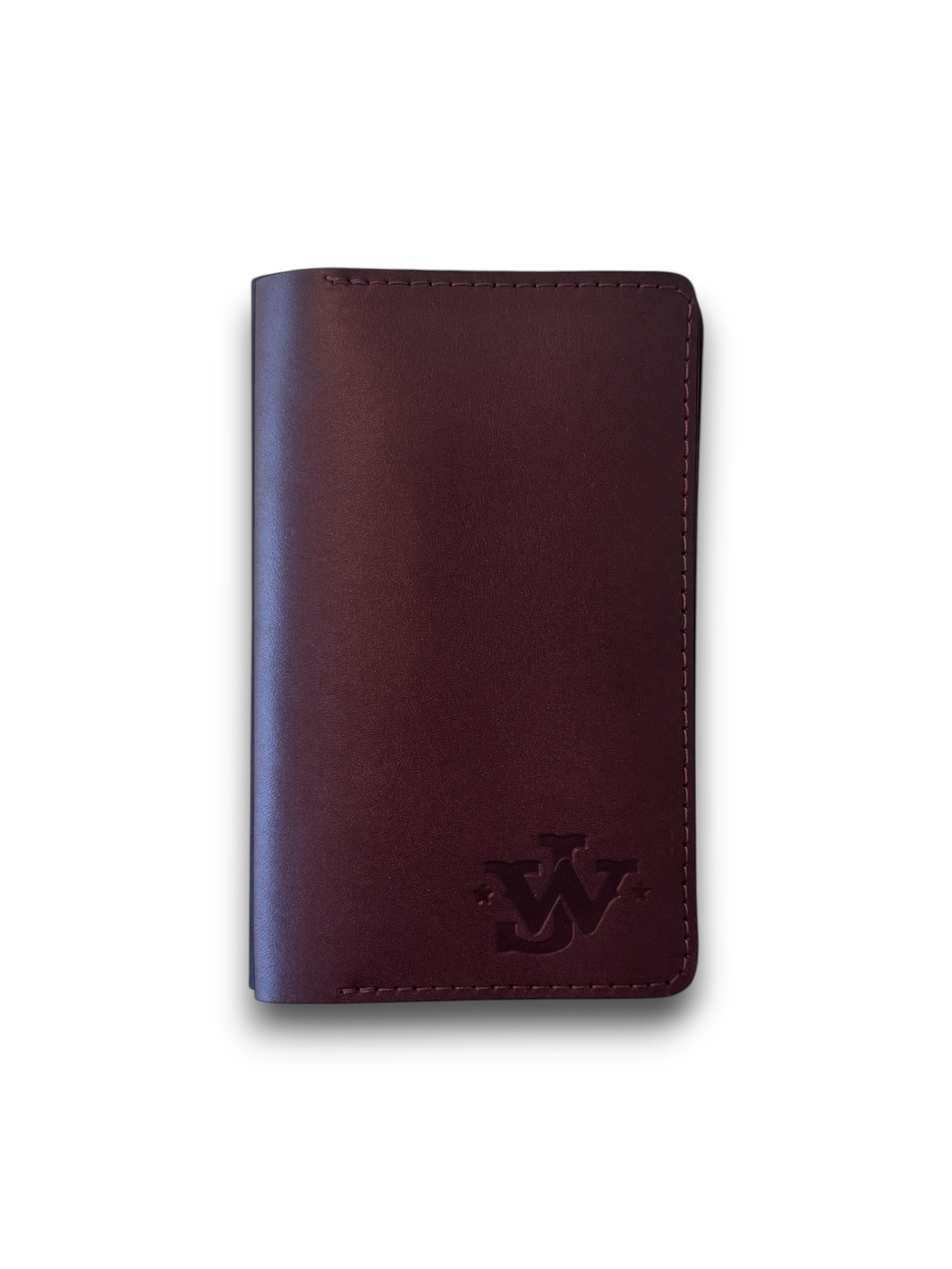 John Wayne Leather Travel Wallet – Medium Brown