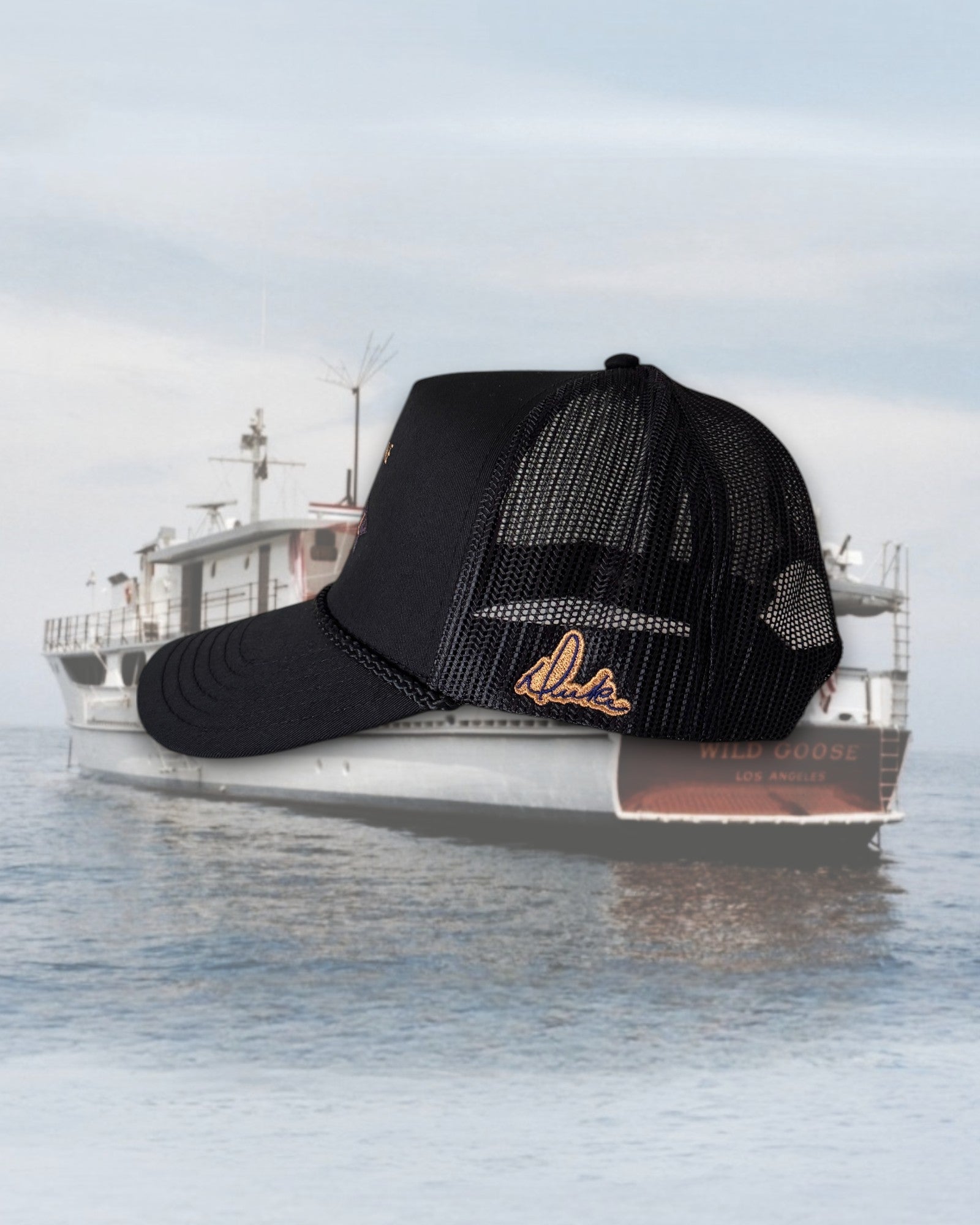 Wild Goose Trucker Cap – Black