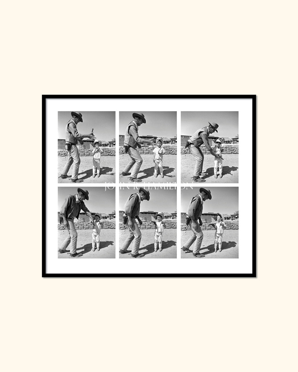 JOHN WAYNE (AND ETHAN WAYNE), 1966