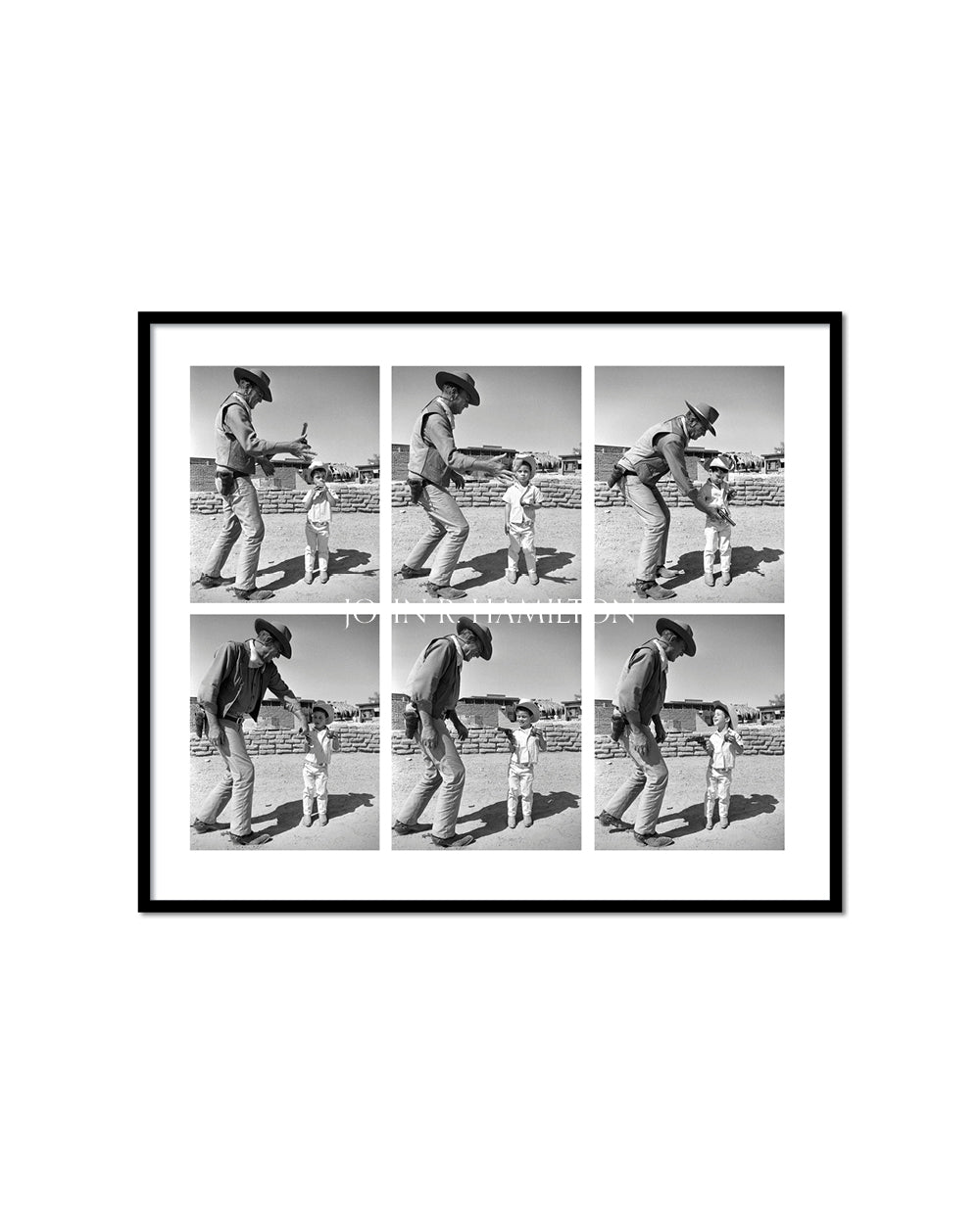 JOHN WAYNE (AND ETHAN WAYNE), 1966