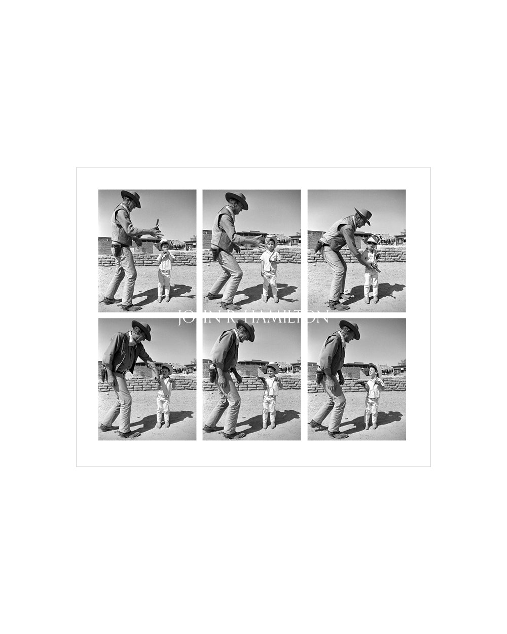 JOHN WAYNE (AND ETHAN WAYNE), 1966