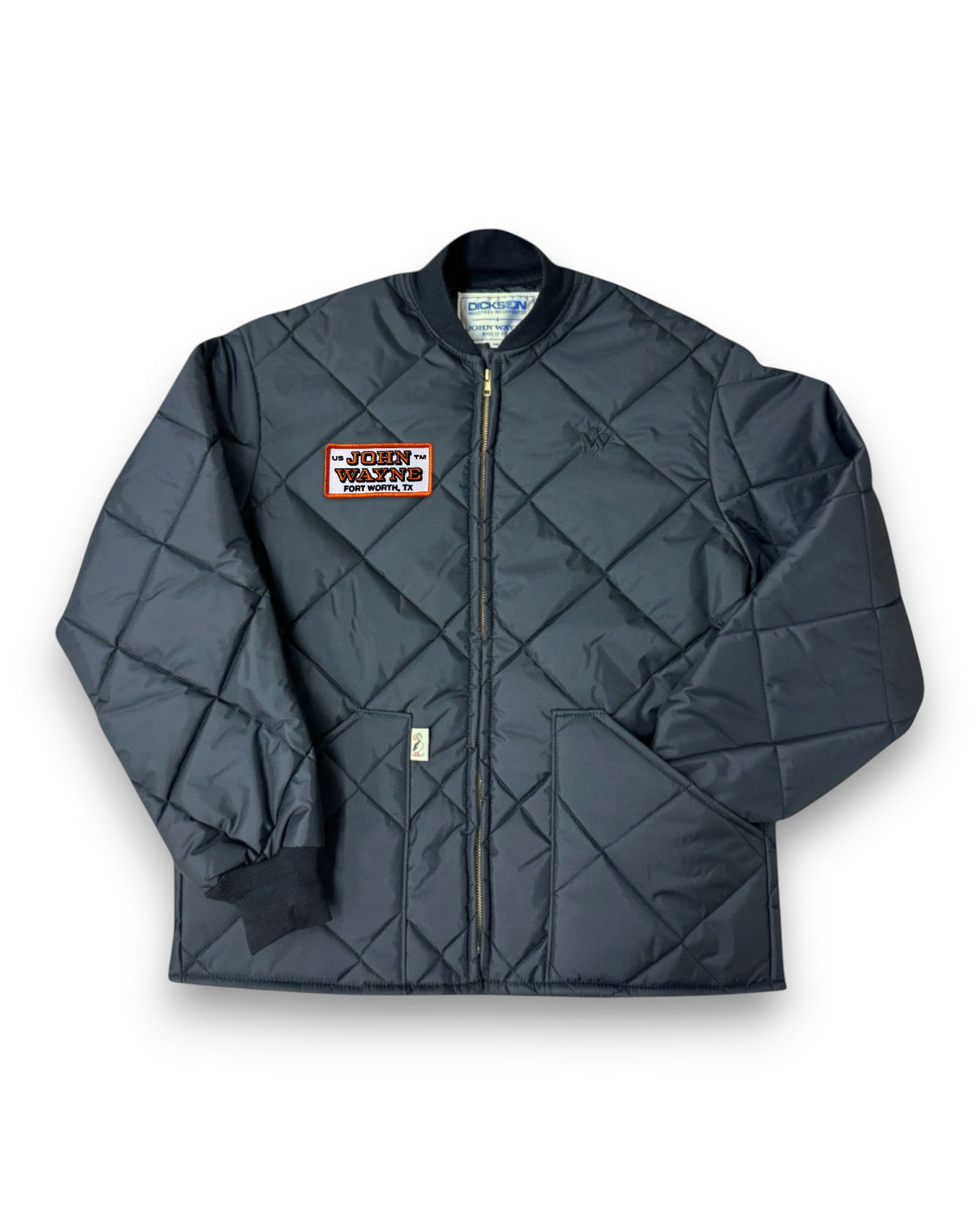 John Wayne x Dickson Quilted Insulated Jacket - Black Special Edition Patch