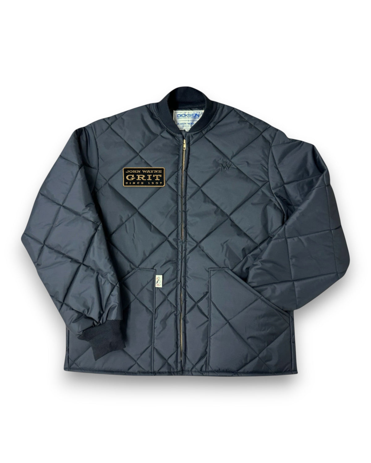 John Wayne x Dickson Quilted Insulated Jacket - Black Special Edition Patch