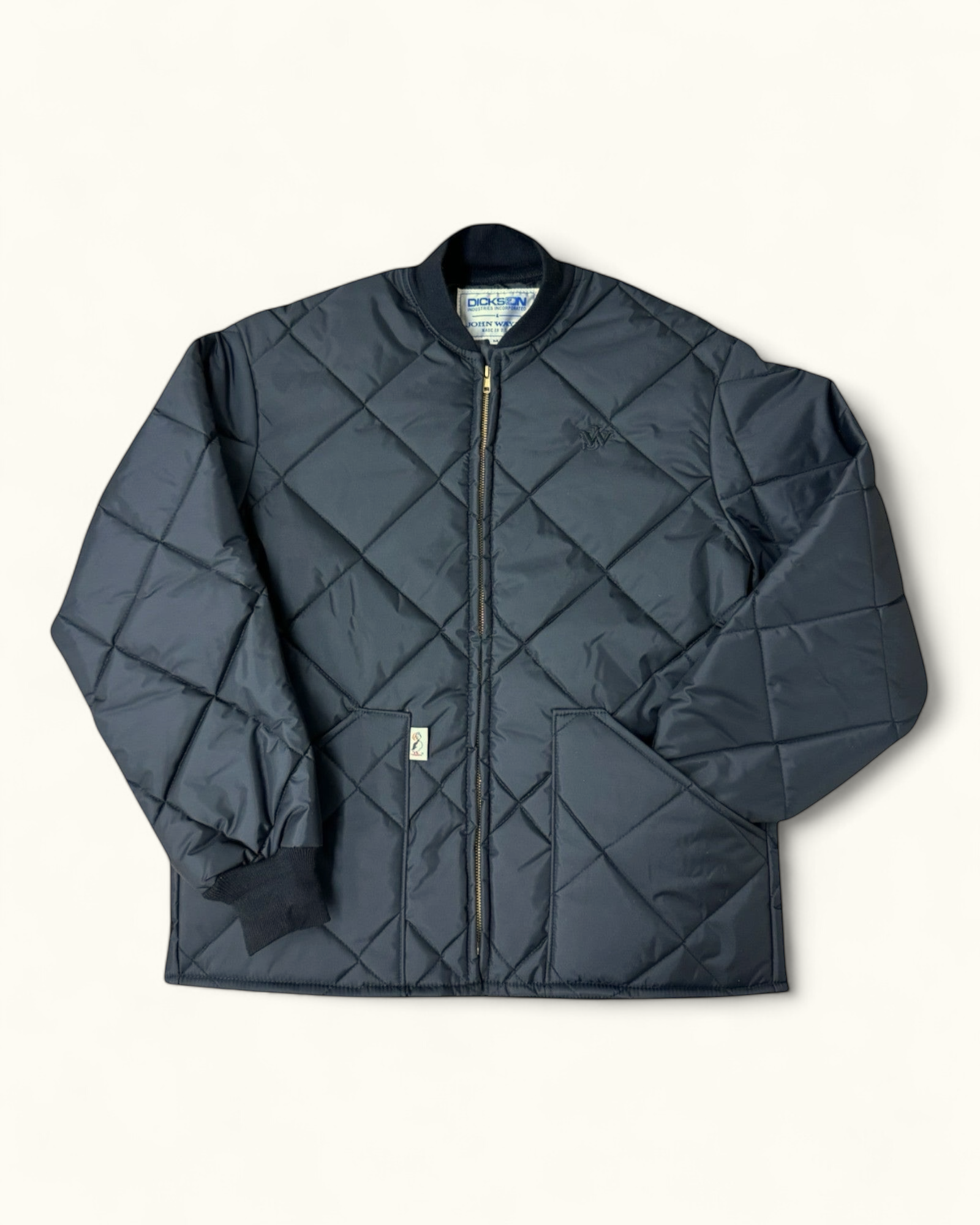 John Wayne x Dickson Quilted Insulated Jacket - Black John Wayne x Dickson Quilted Insulated Jacket - Black