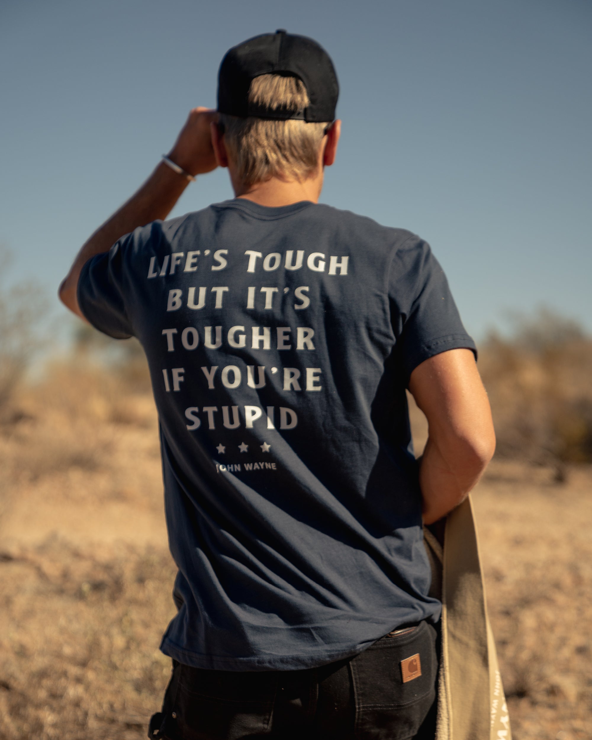 Life's Tough Tee - Navy