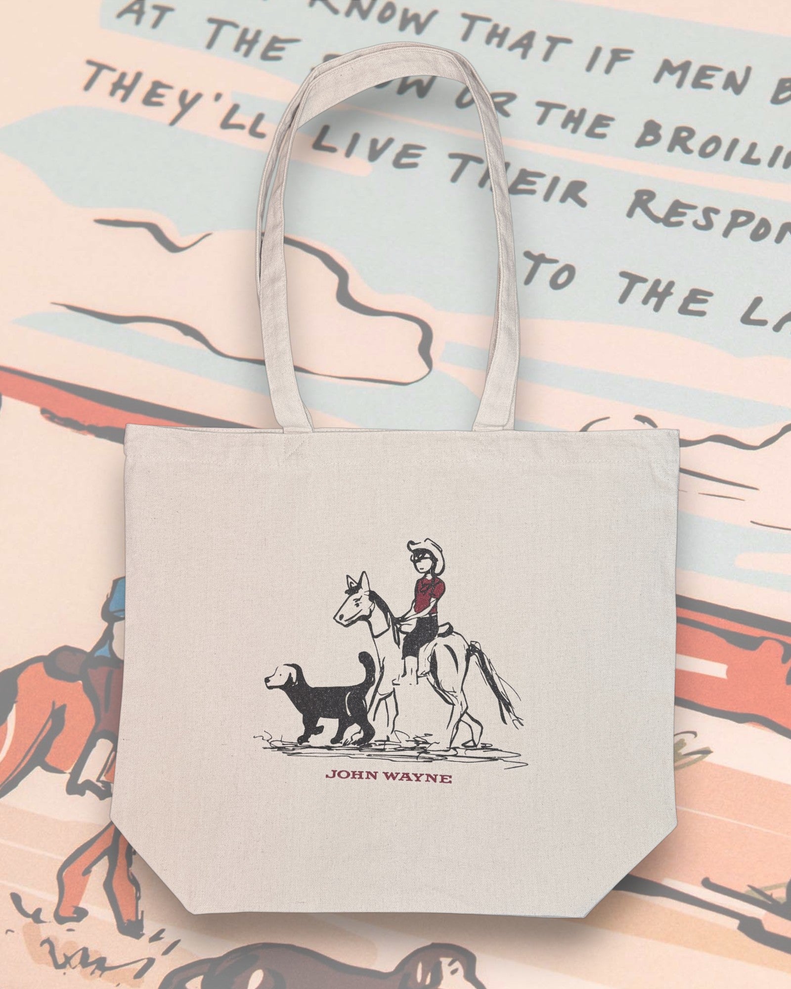 Little Duke Canvas Tote - Natural