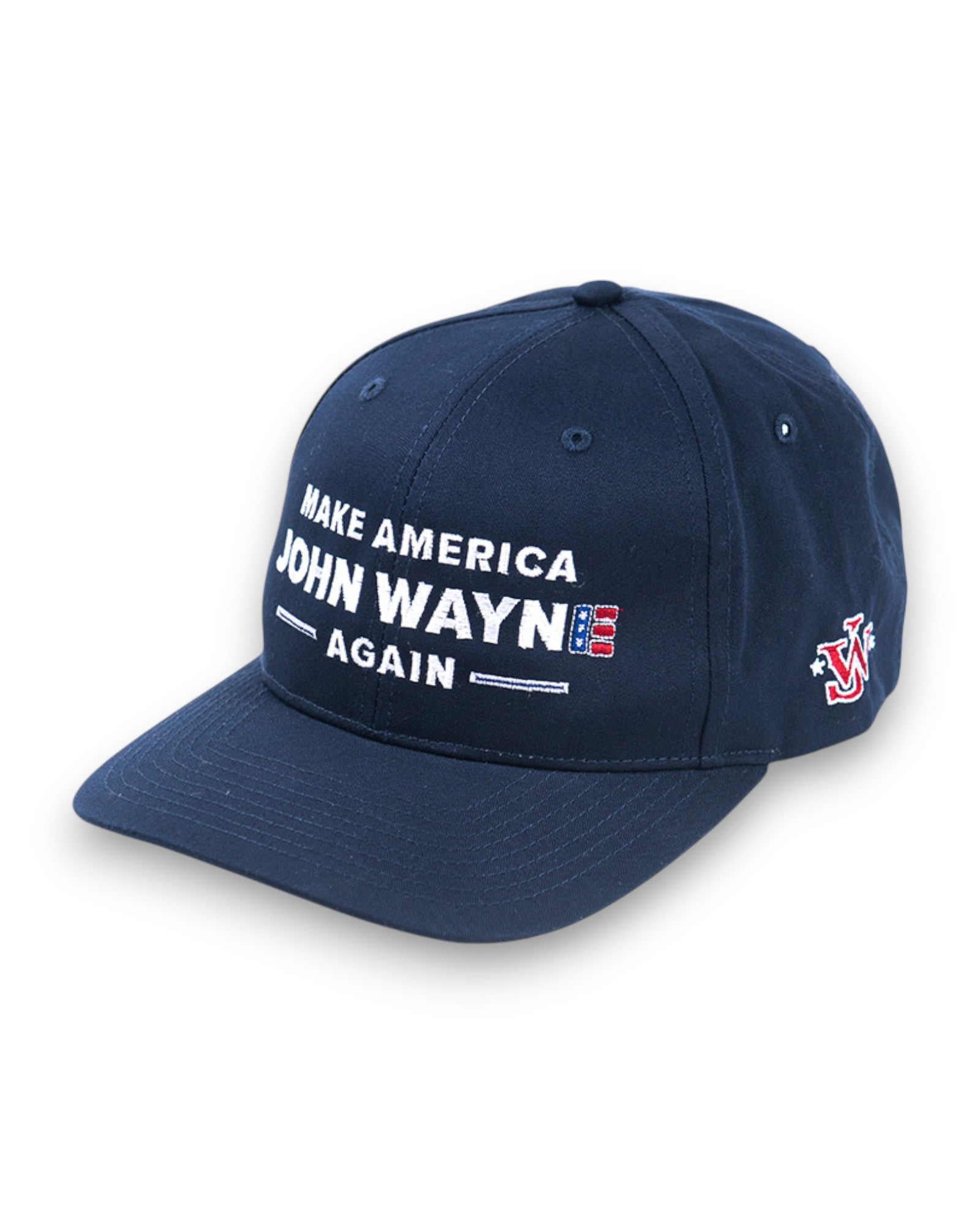 Make America John Wayne Again Snapback Hat - Navy