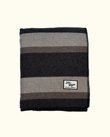 Pendleton Eco-Wise Wool Blanket Midnight Navy Stripe