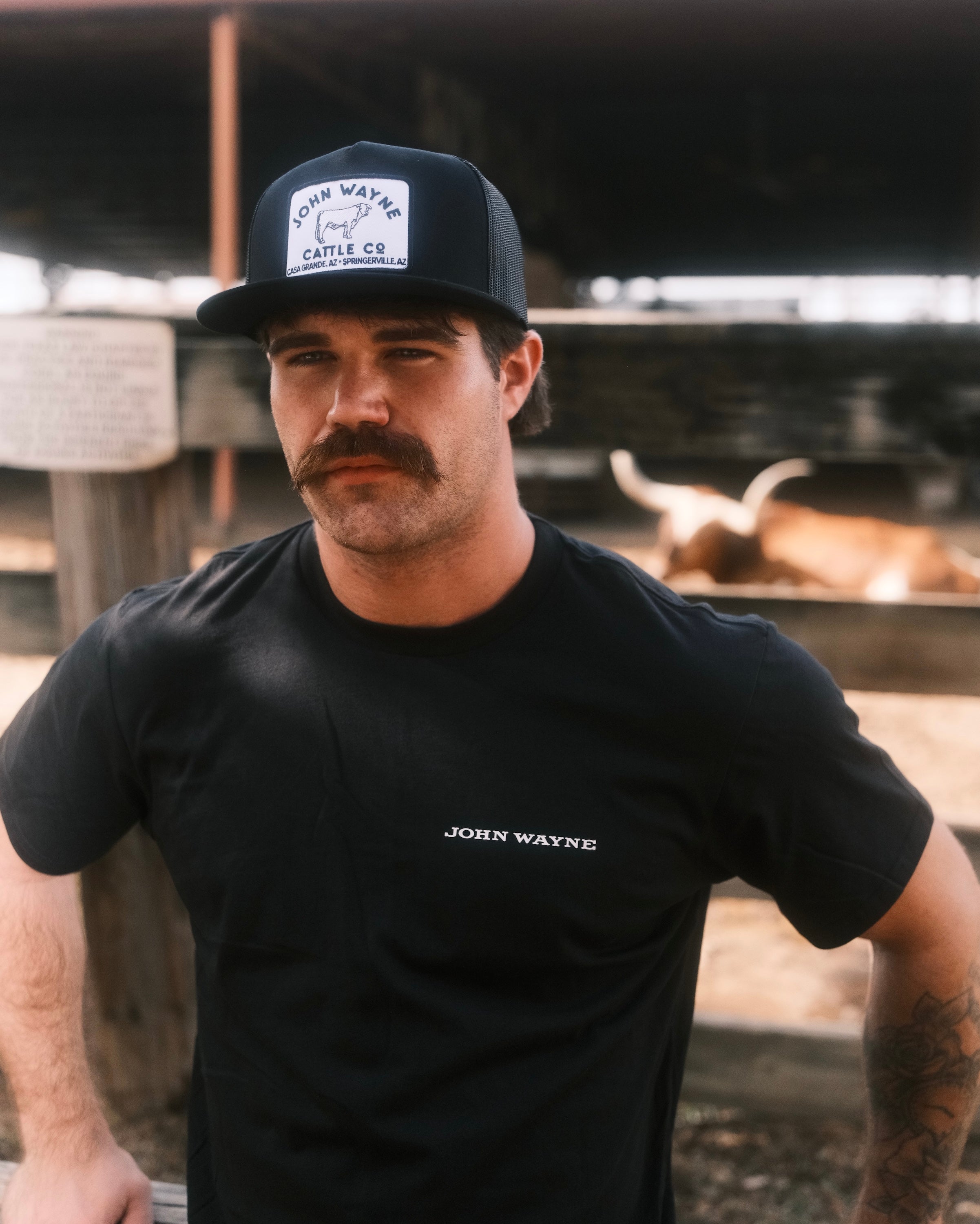 Cattle Co. Tee - Black
