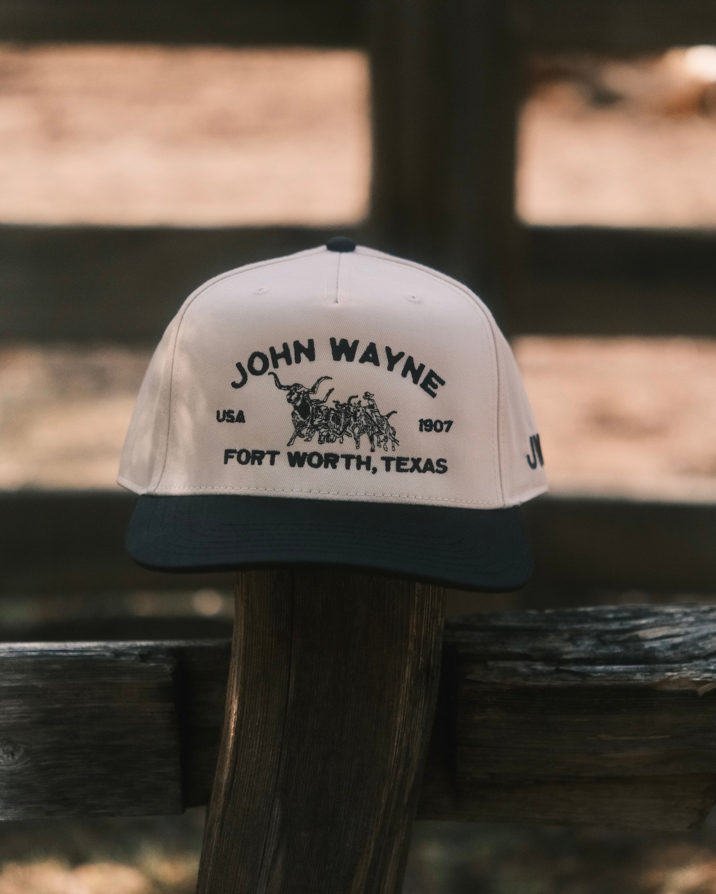 Stockyards Trucker Cap – Natural/Black