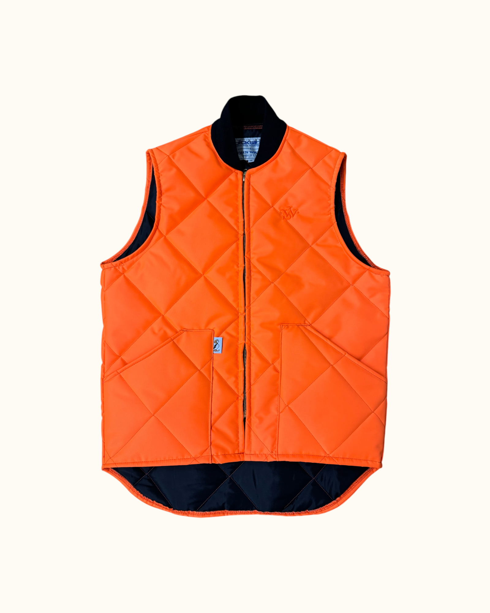 John Wayne x Dickson Quilted Insulated Vest - Orange
