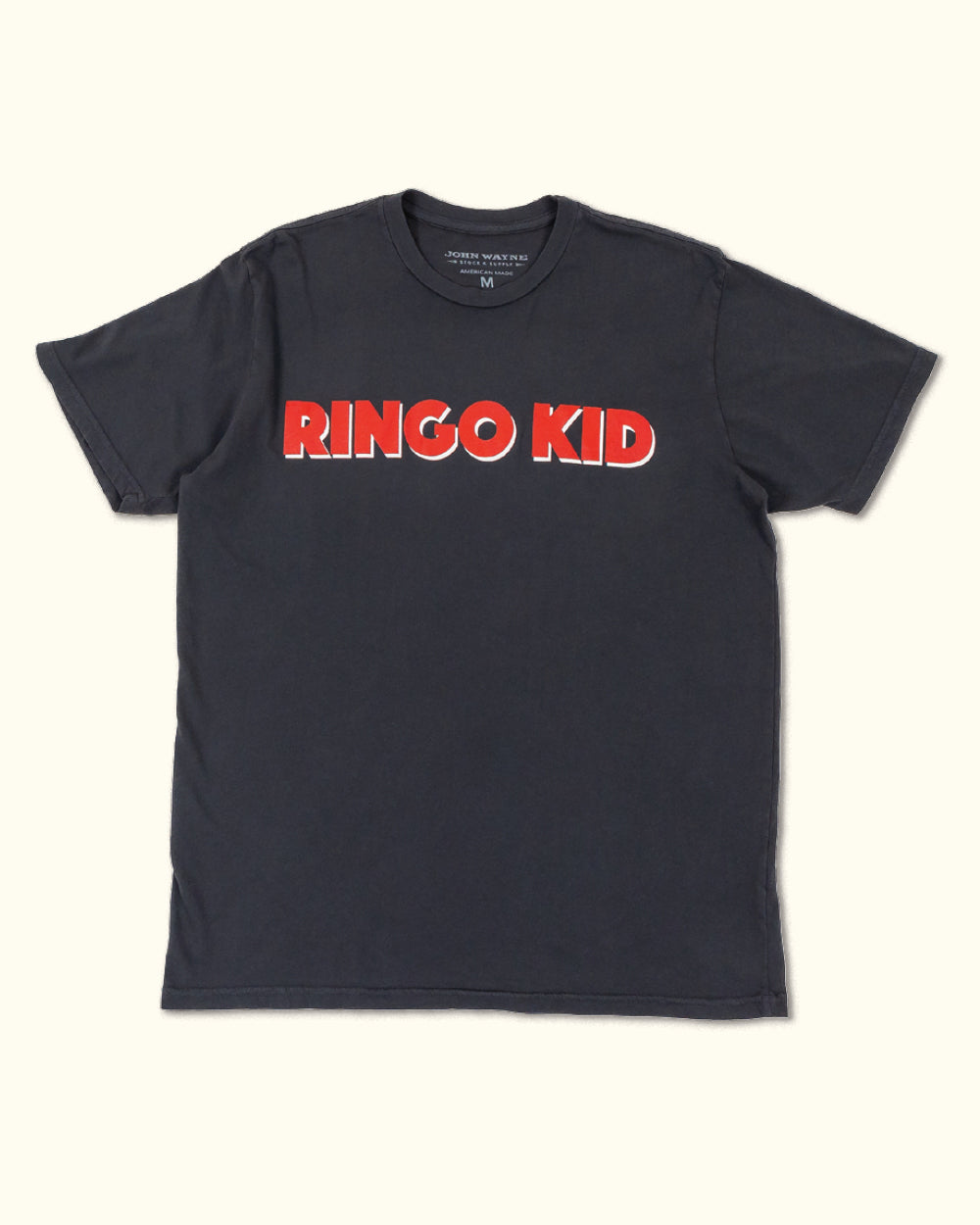 Stagecoach 'Ringo Kid' Men's Tee - Vintage Black