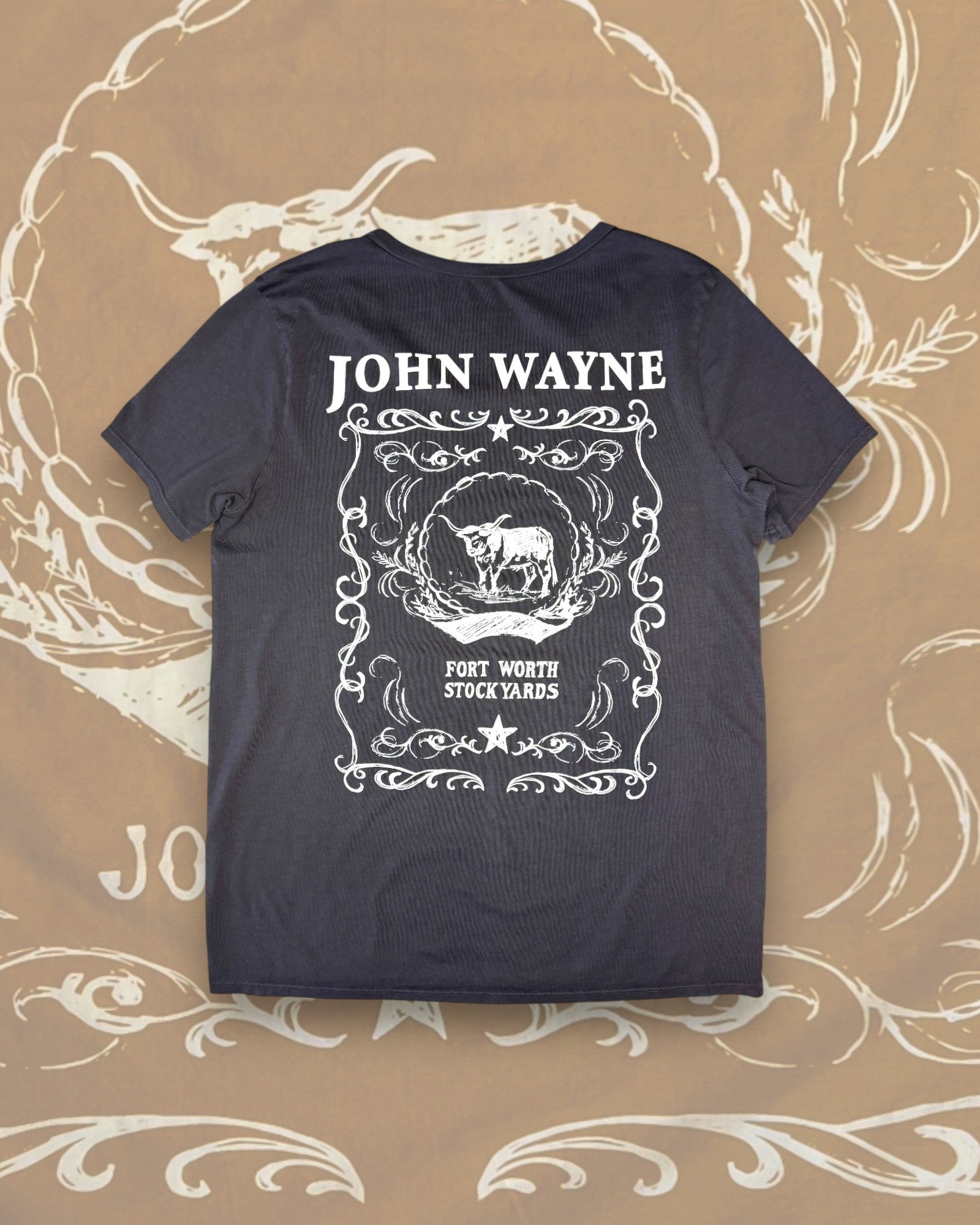 Stockyards Women's Tee - Vintage Black