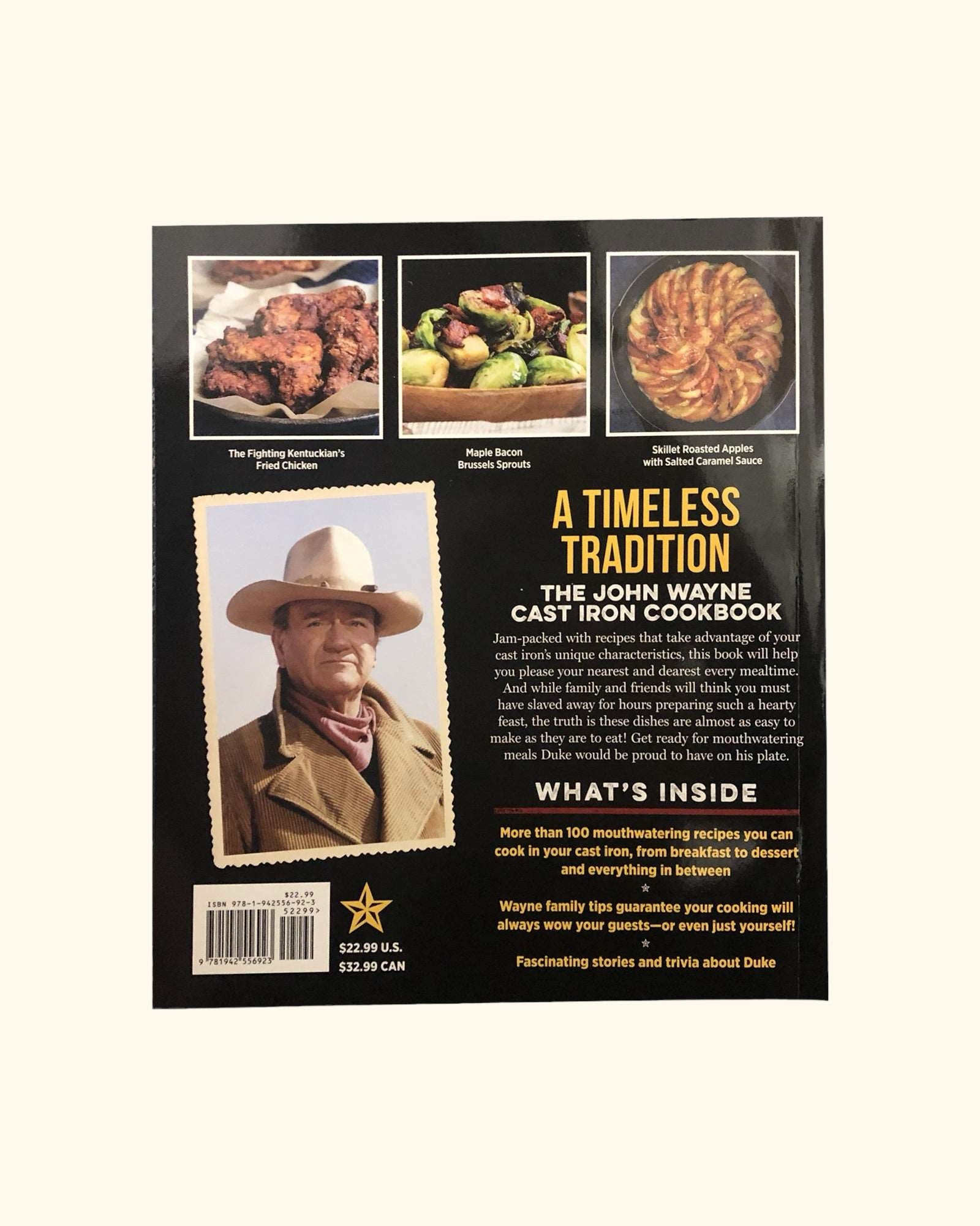 John Wayne Cast Iron Official Cookbook
