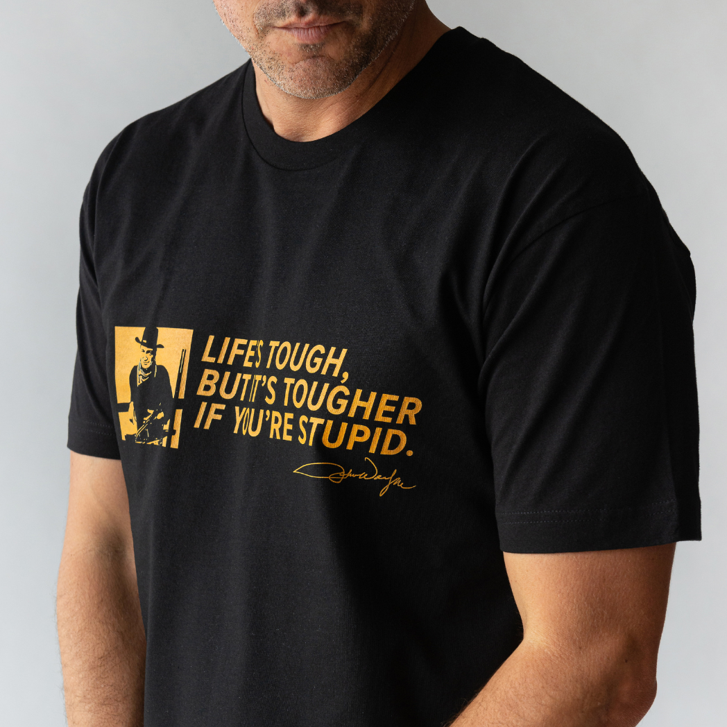 Life's Tough Tee - Black
