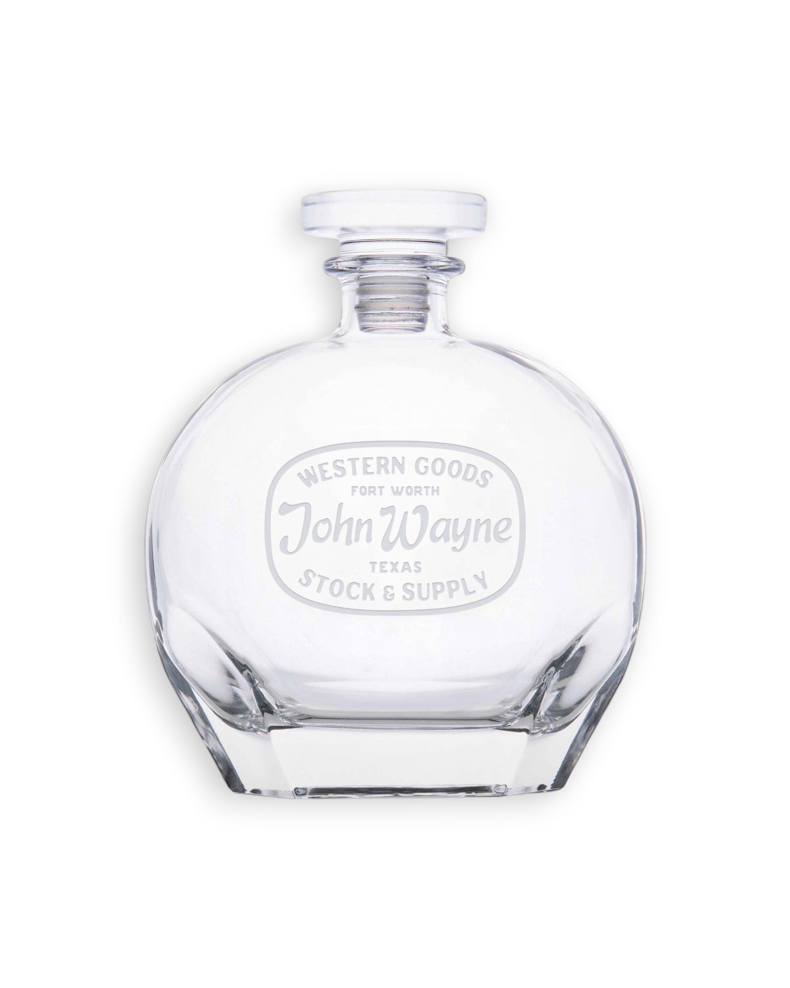Western Goods Whiskey Decanter