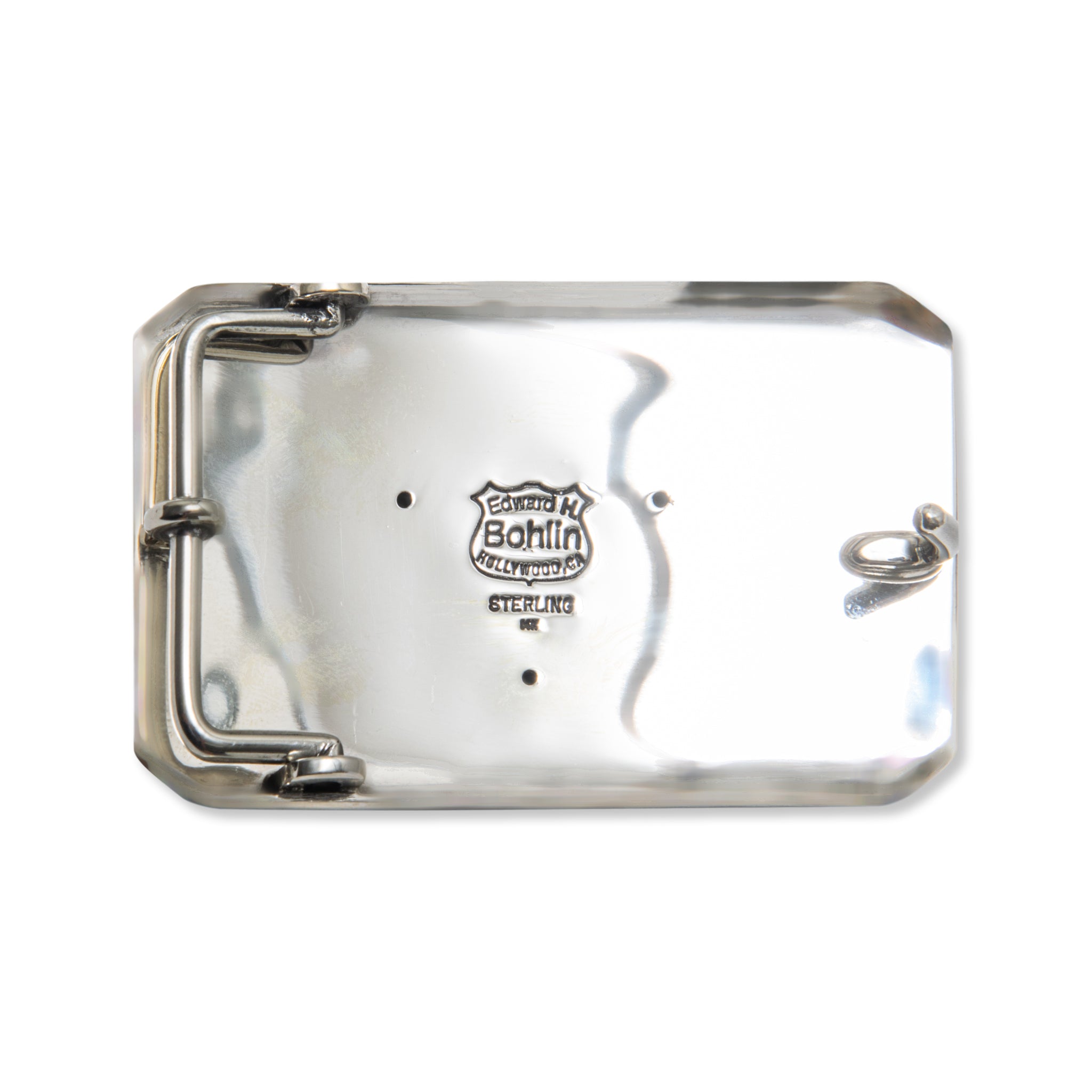 Bohlin Belt Buckle - Angel and The Badman Sterling Silver and Gold