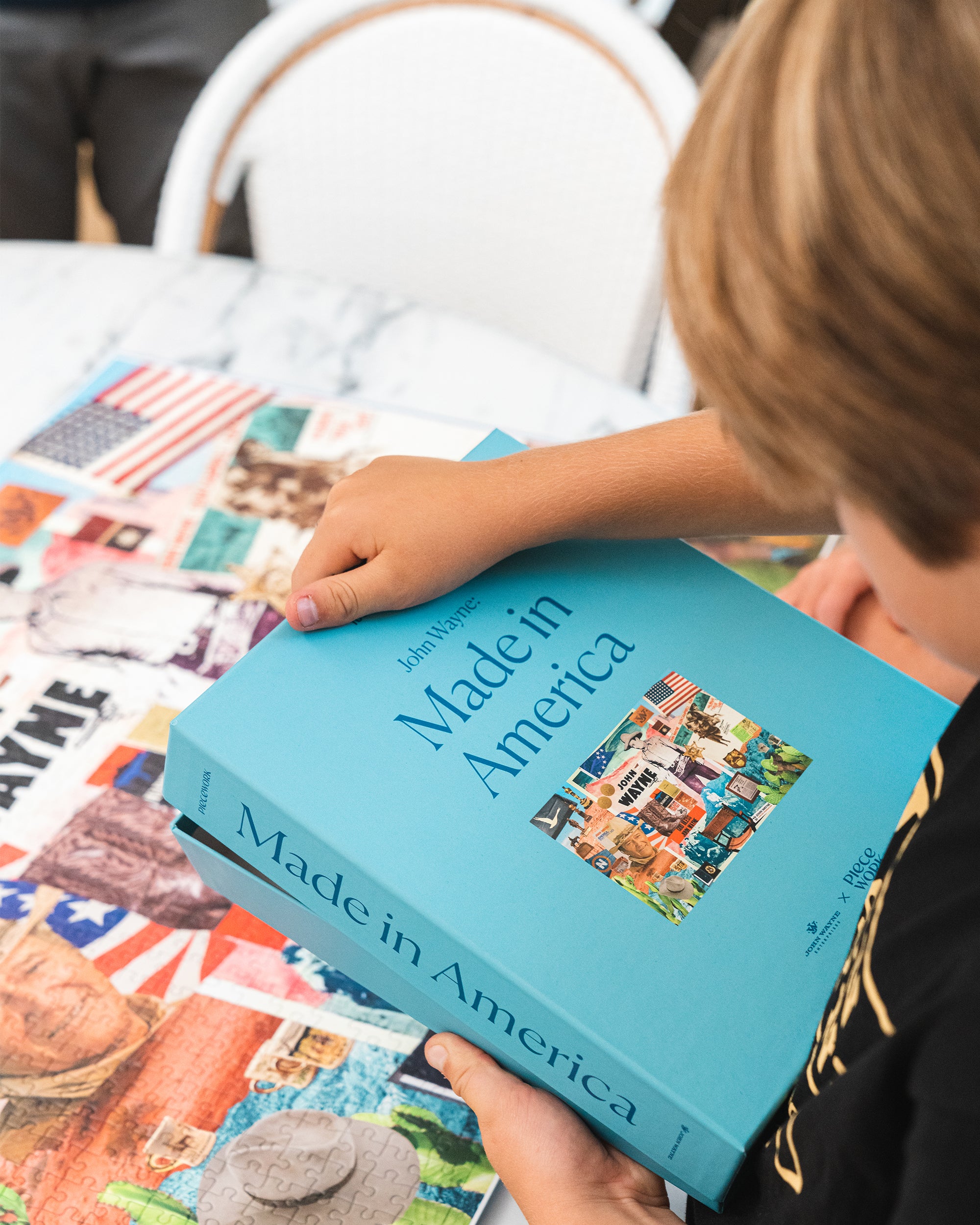 John Wayne - Sur La Piste Master-Pieces-33639 1000 Pièces - Foto 5