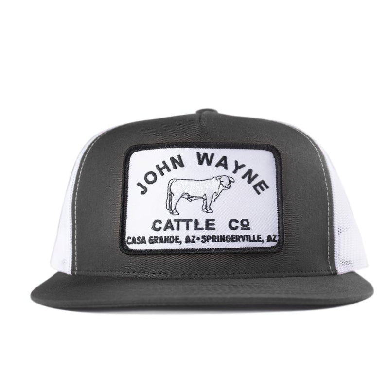 Cattle Co. Trucker Hat - Charcoal/White
