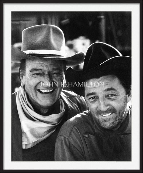 Official John Wayne JOHN WAYNE AND ROBERT MITCHUM, 1967