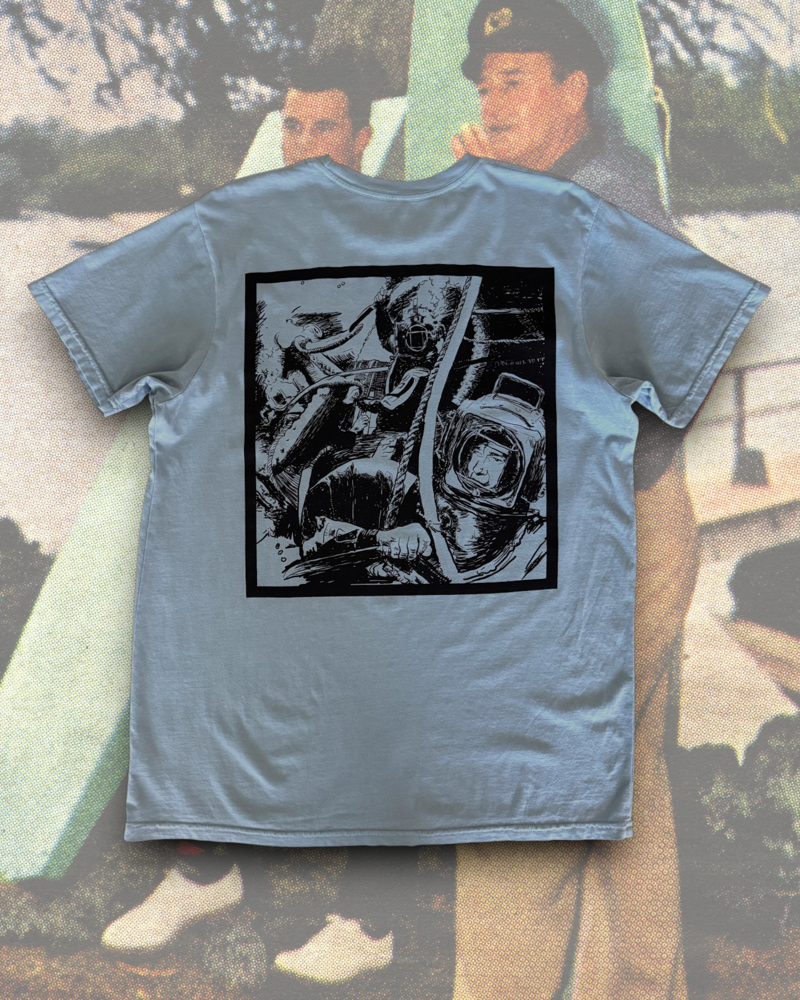 Wild Goose T-Shirt - Vintage Blue