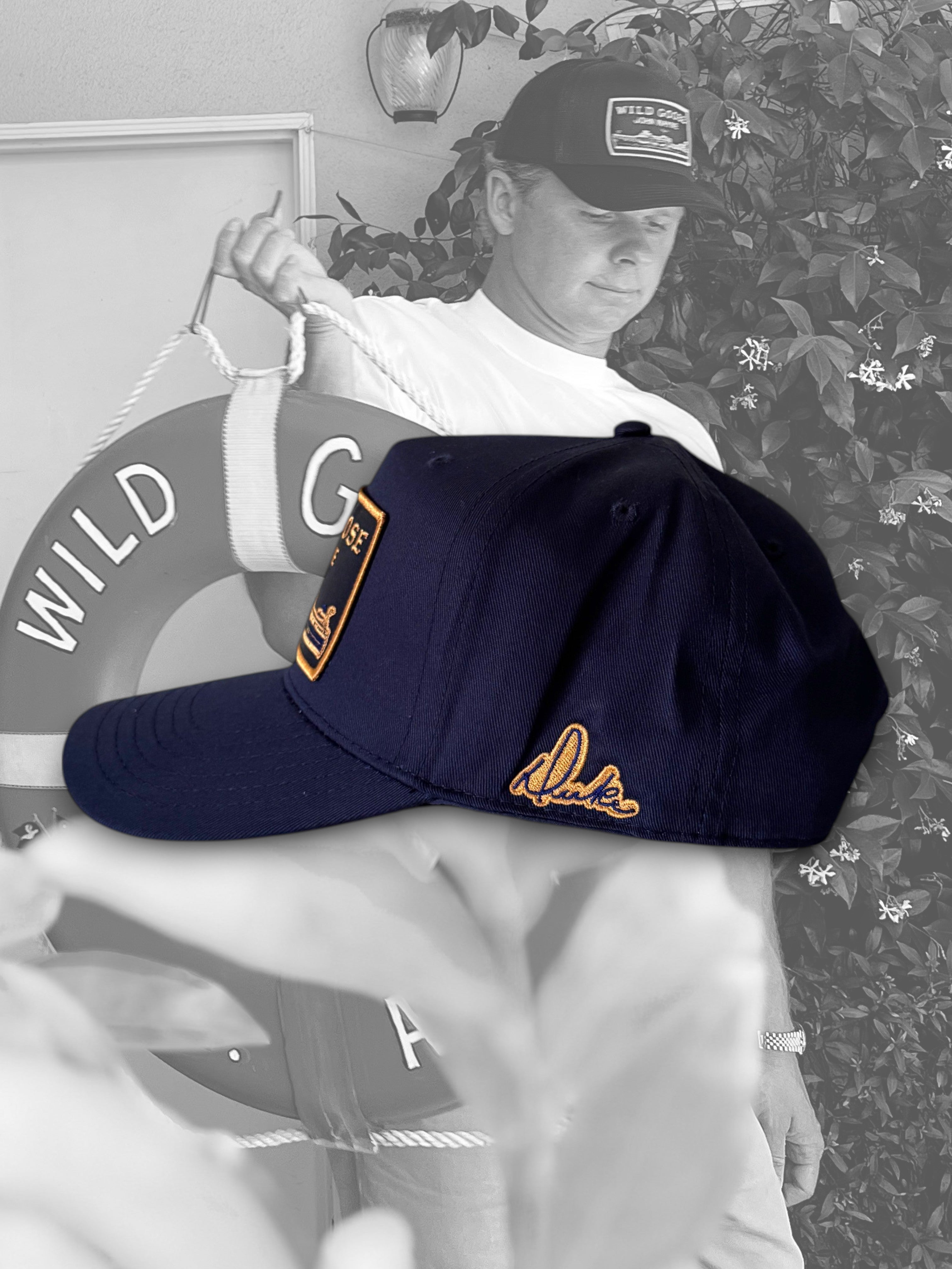 Wild Goose Trucker Cap – Navy