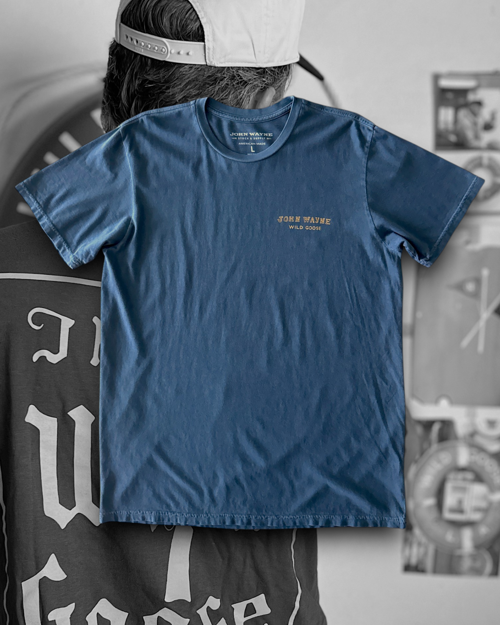 Wild Goose T-Shirt - Vintage Navy