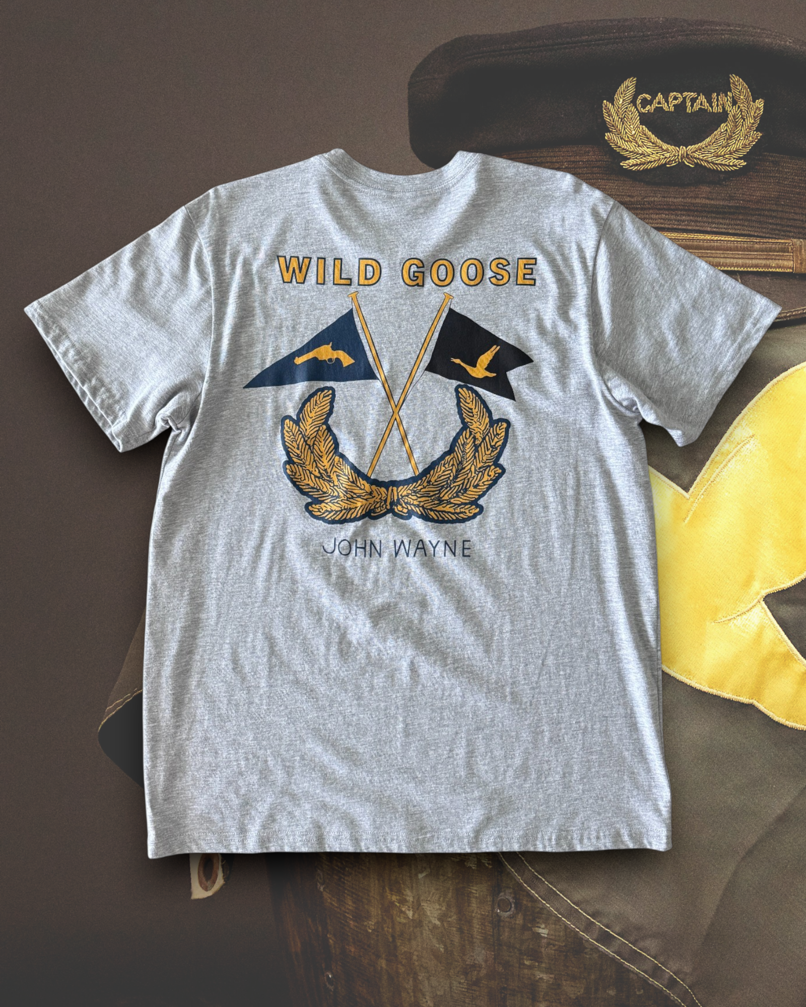 Wild Goose T-Shirt - Heather Grey