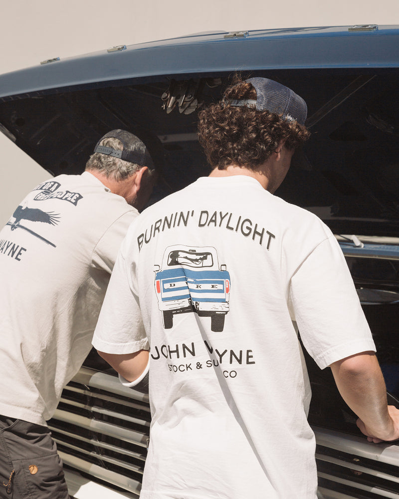 2A x Burnin' Daylight Tee - Off White