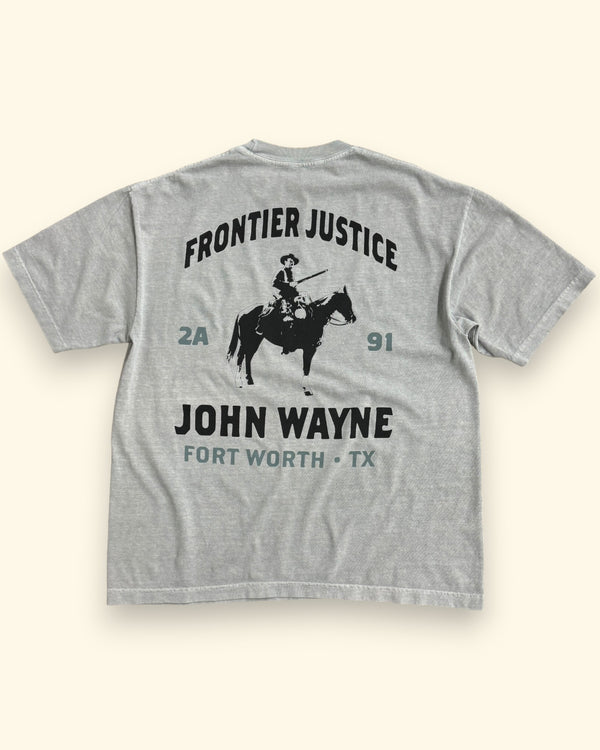 2A x Frontier Justice Tee - Steel