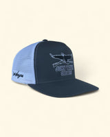 2A x Spirit of the Free Trucker Hat - Charcoal/White